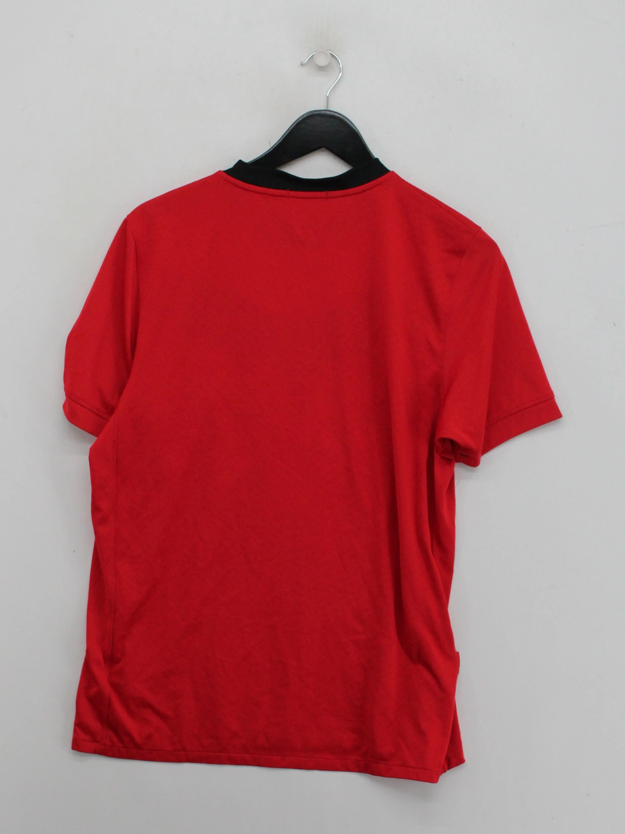 Nike Men's T-Shirt M Red Graphic 100% Polyester Basic - Image 2