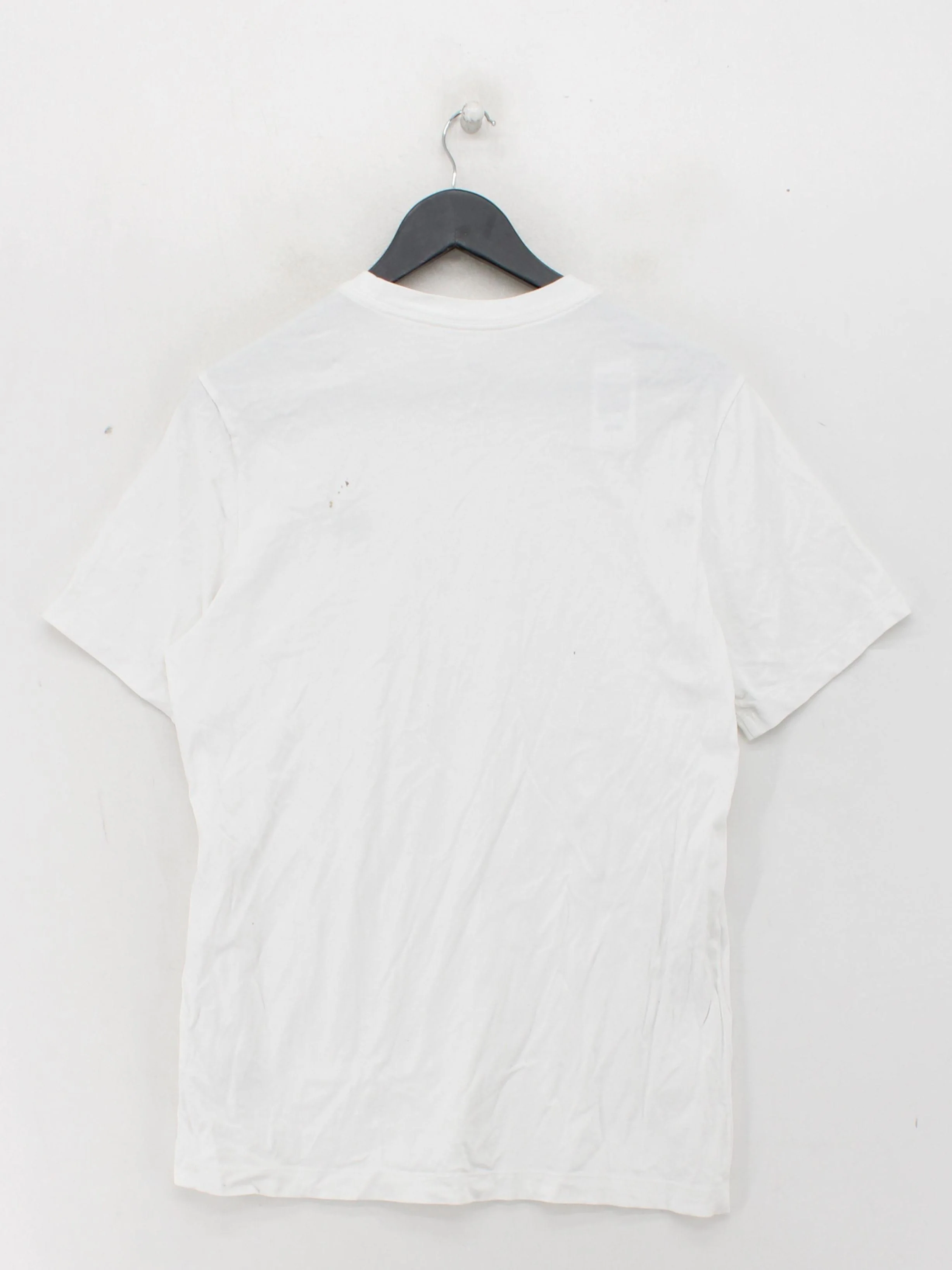 Nike Men's T-Shirt M White 100% Cotton Basic - Image 2
