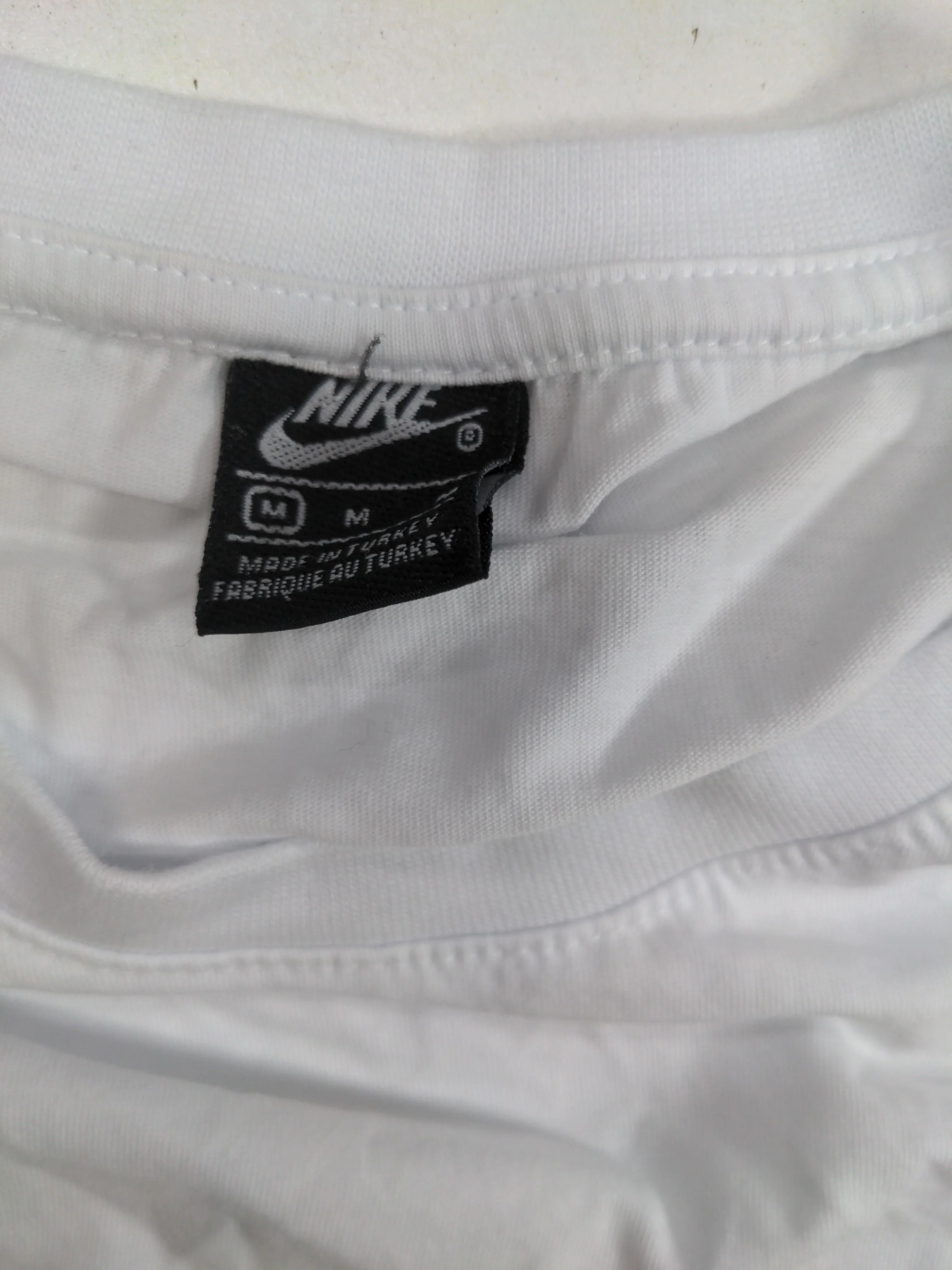 Nike Men's T-Shirt M White 100% Cotton Basic - Image 5