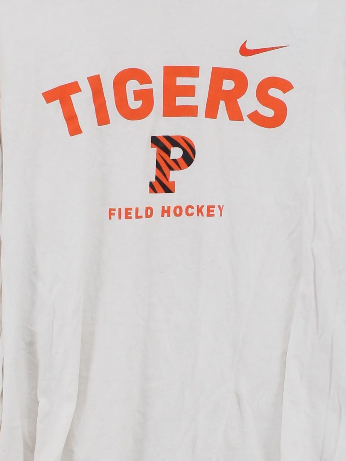 Nike Men's T-Shirt M White Graphic 100% Cotton Round Neck Basic - Image 3