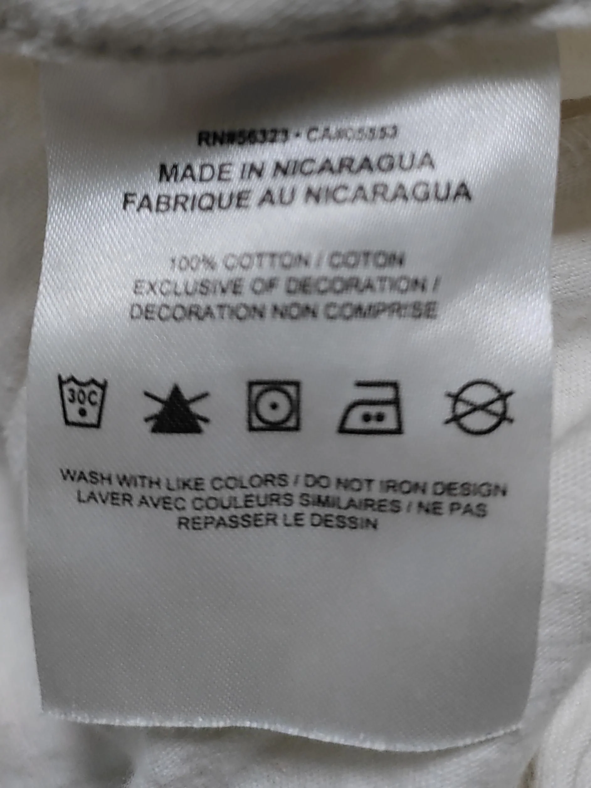 Nike Men's T-Shirt M White Graphic 100% Cotton Round Neck Basic - Image 6