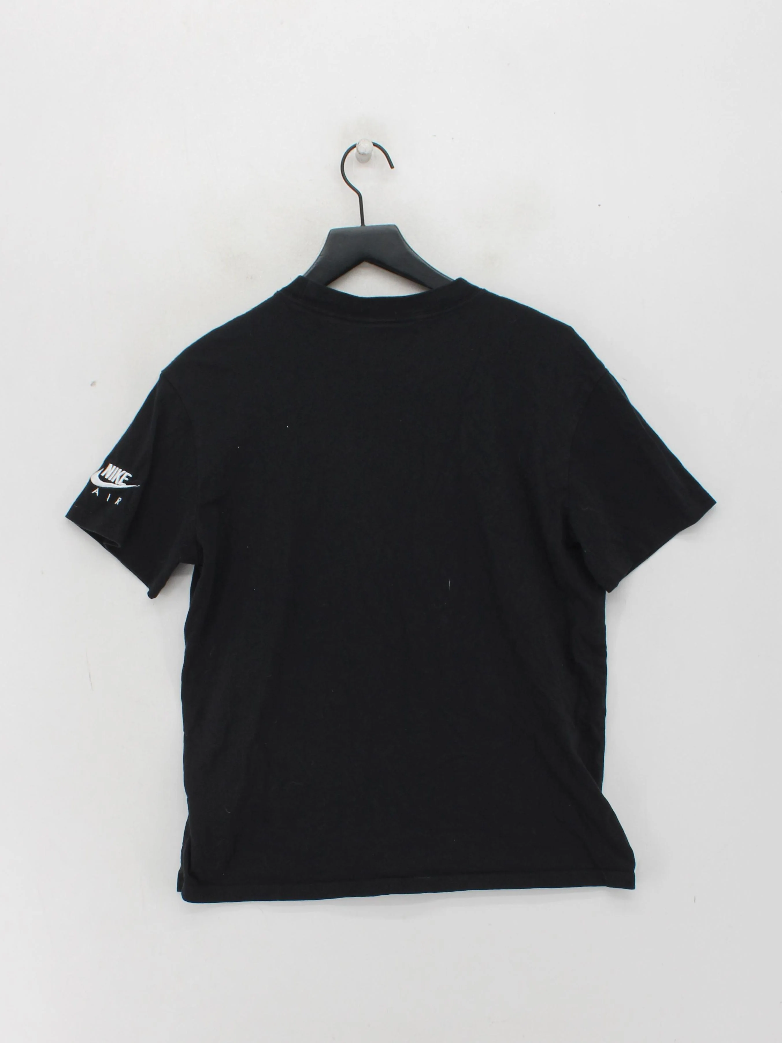 Nike Men's T-Shirt S Black Graphic 100% Cotton Basic - Image 2
