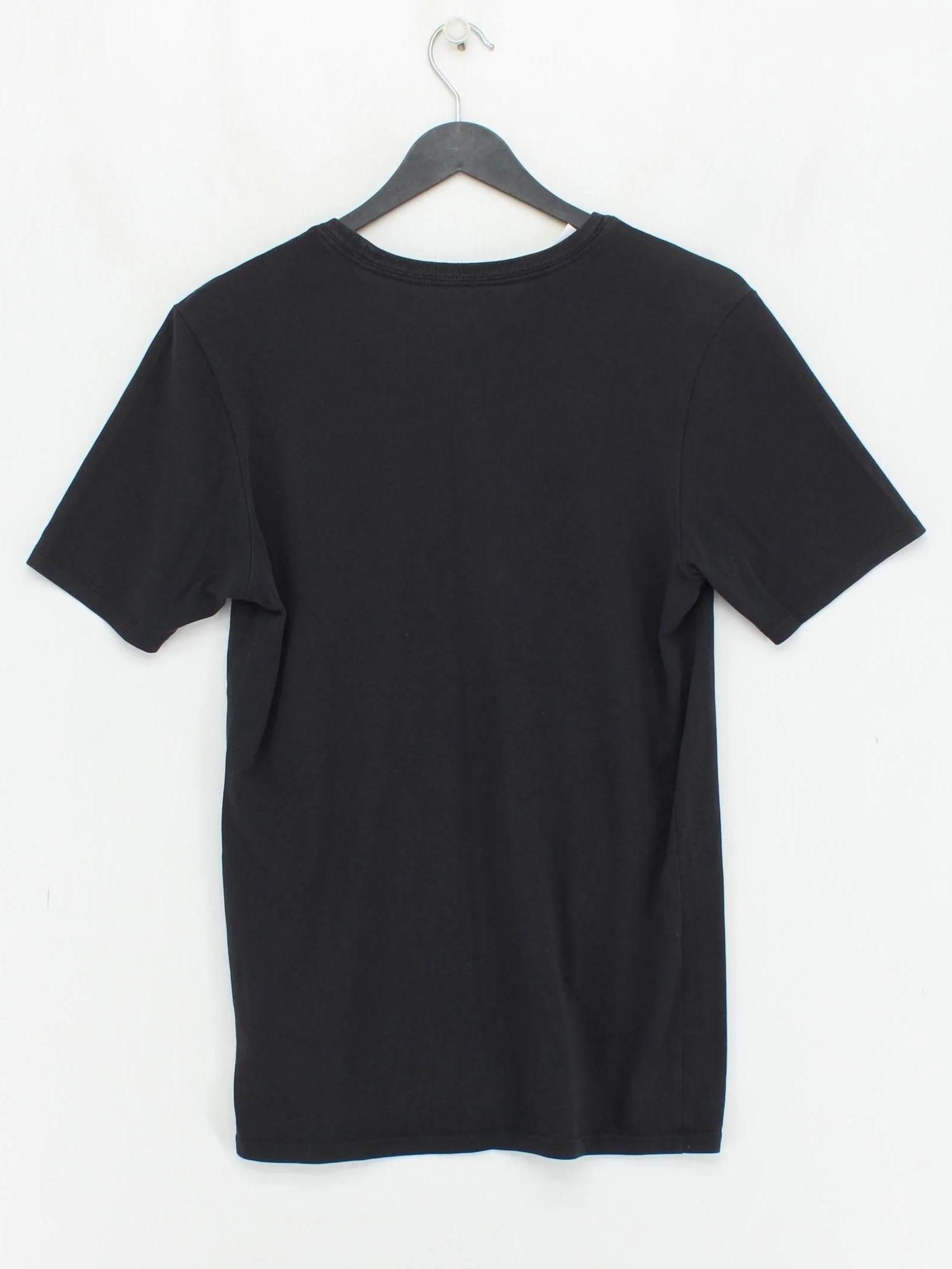 Nike Men's T-Shirt S Black Graphic Cotton with Polyester Basic - Image 2