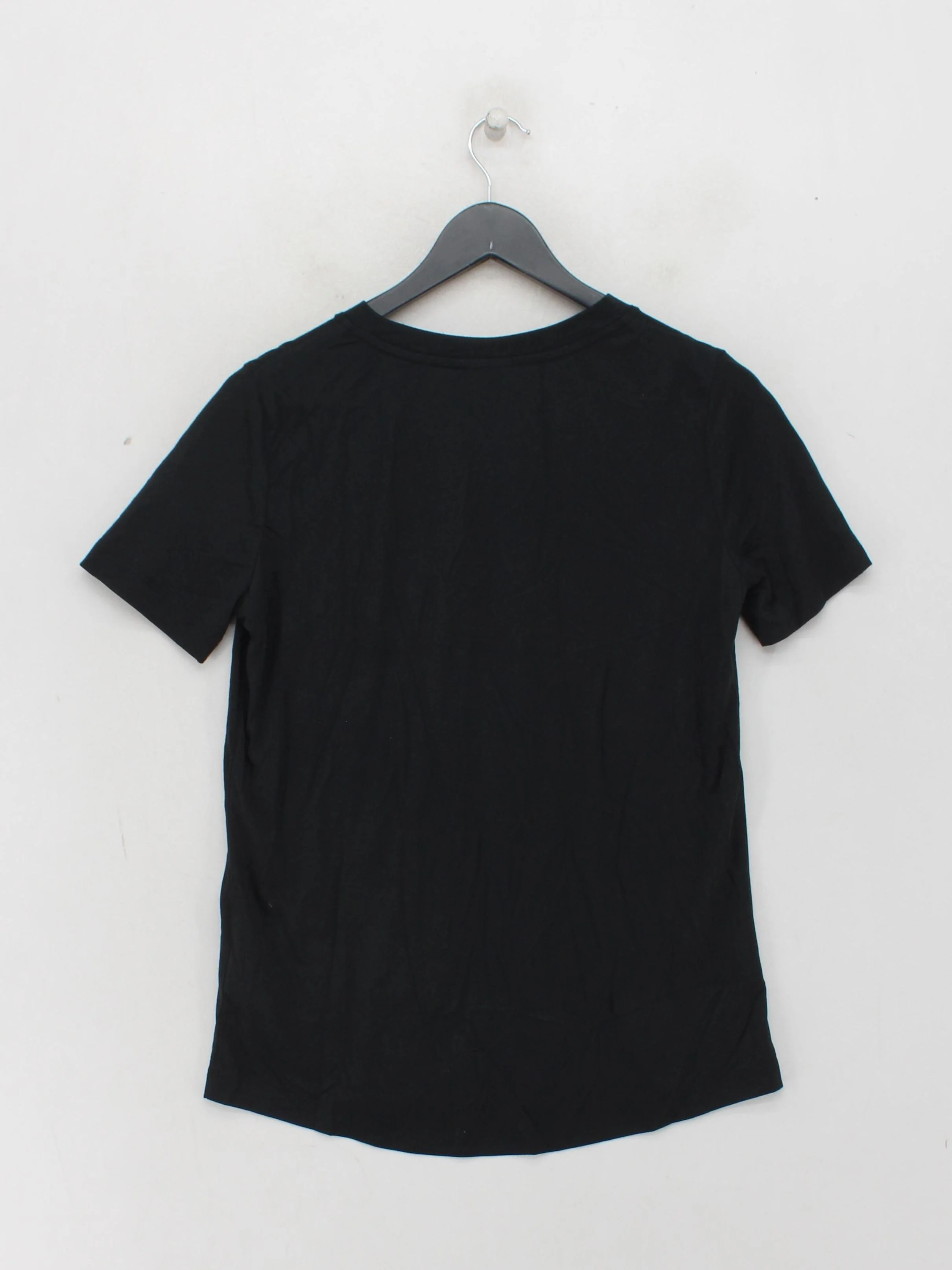 Nike Men's T-Shirt S Black Graphic Polyester with Lyocell Modal Basic - Image 2