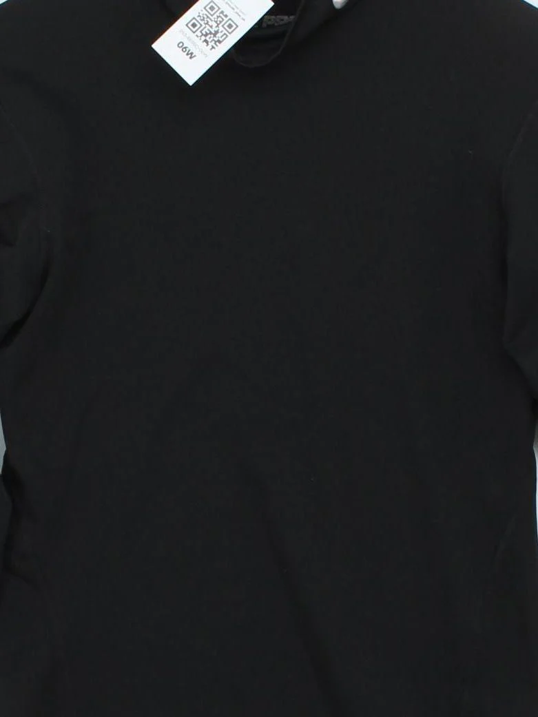 Nike Men's T-Shirt S Black Polyester with Spandex Mock Neck Basic - Image 3