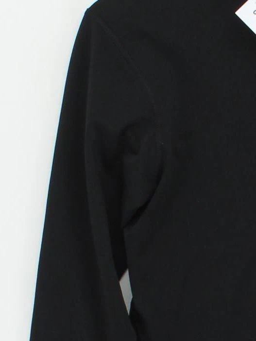 Nike Men's T-Shirt S Black Polyester with Spandex Mock Neck Basic - Image 4