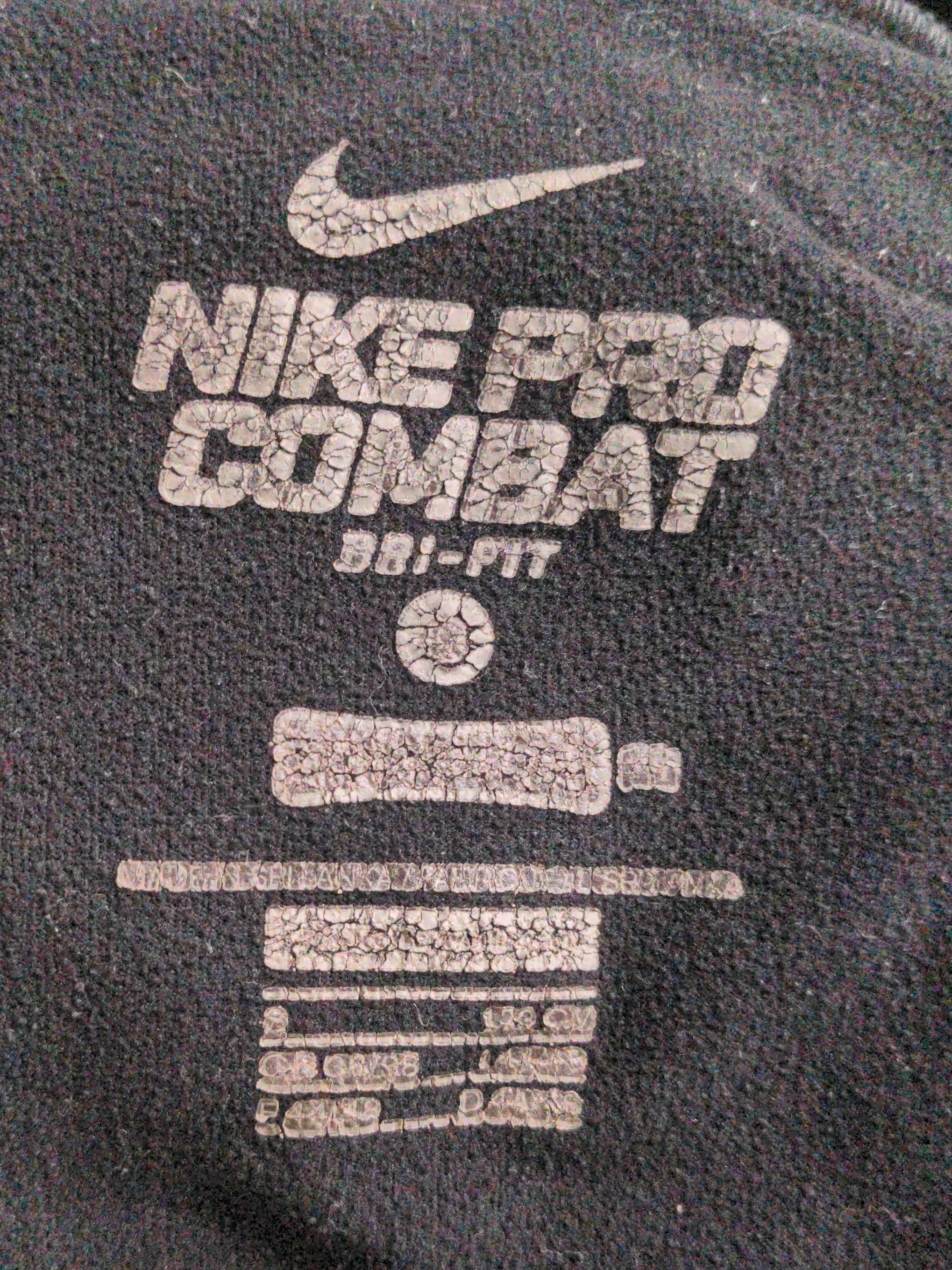 Nike Men's T-Shirt S Black Polyester with Spandex Mock Neck Basic - Image 5