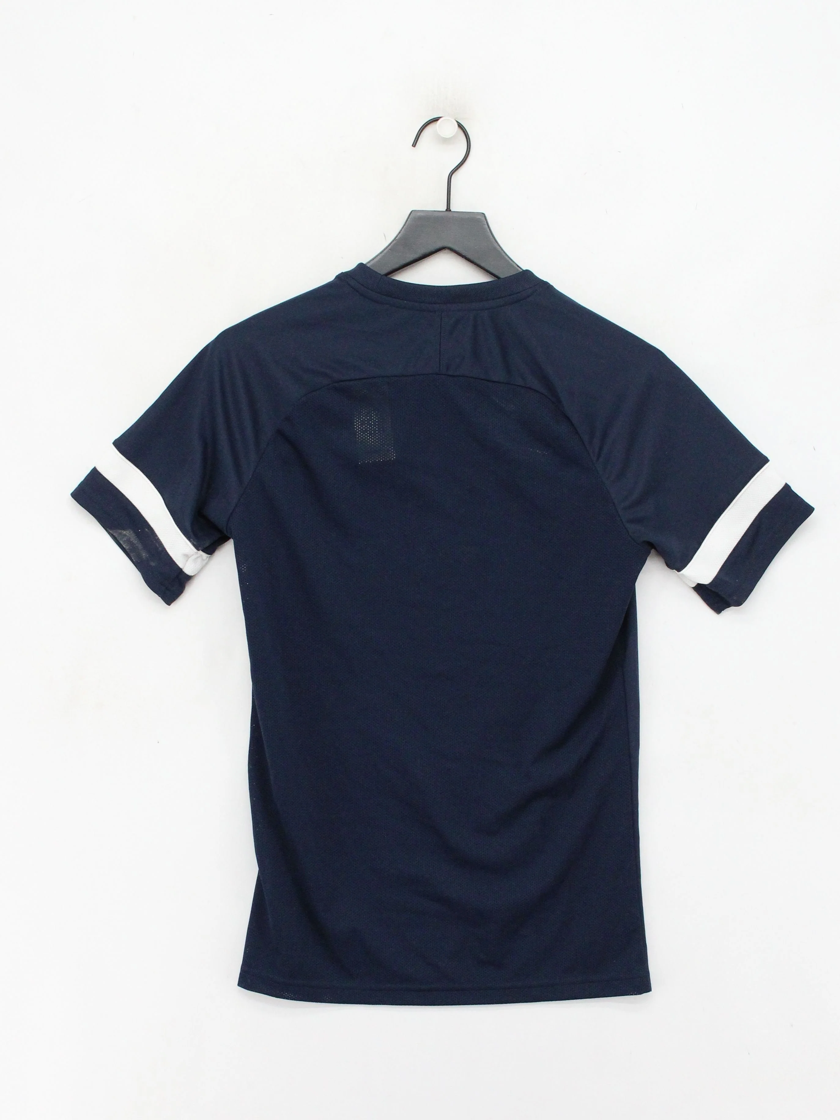 Nike Men's T-Shirt S Blue 100% Polyester Round Neck Basic - Image 2
