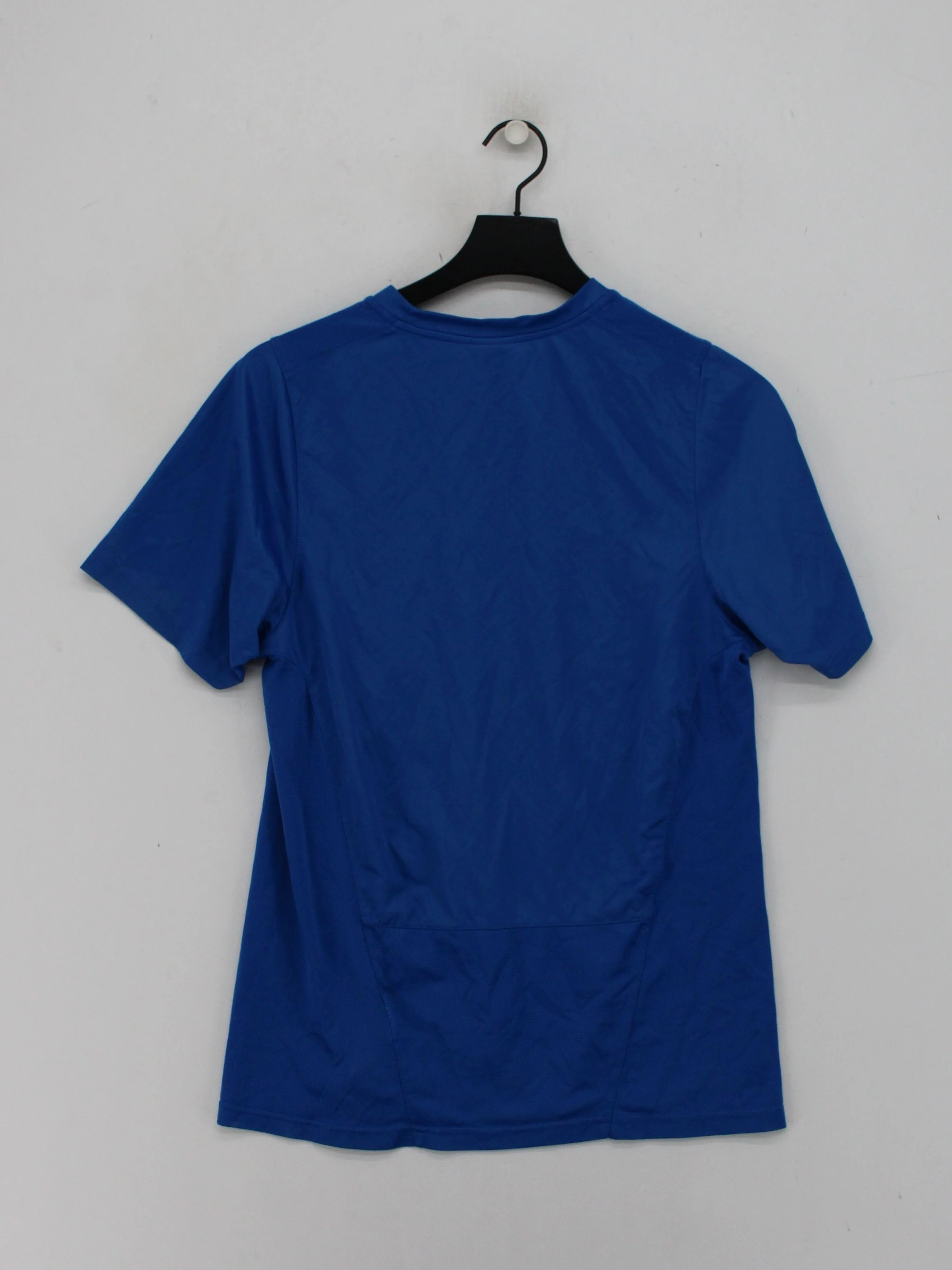Nike Men's T-Shirt S Blue Graphic 100% Polyester Round Neck Basic - Image 2