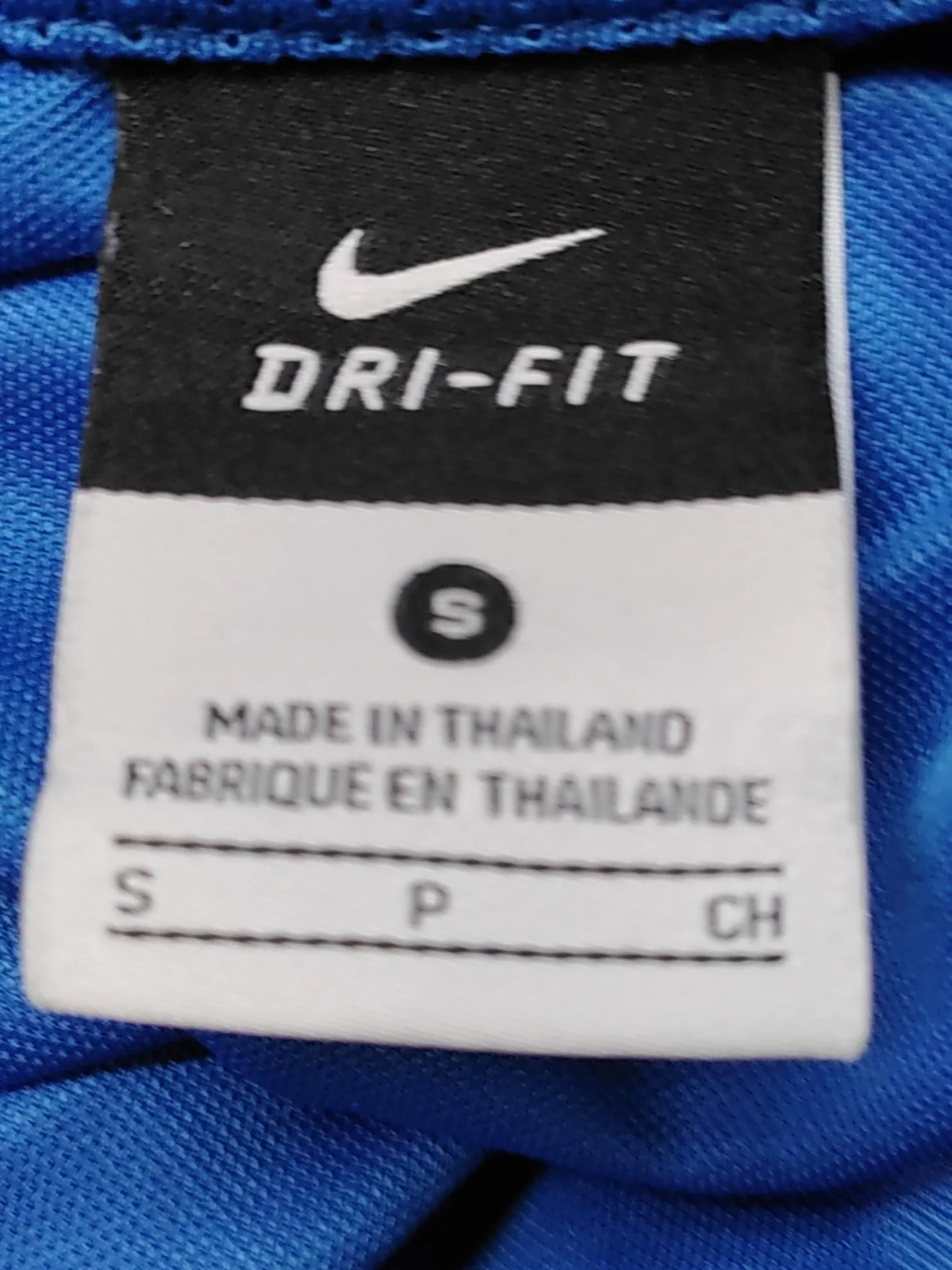 Nike Men's T-Shirt S Blue Graphic 100% Polyester Round Neck Basic - Image 5
