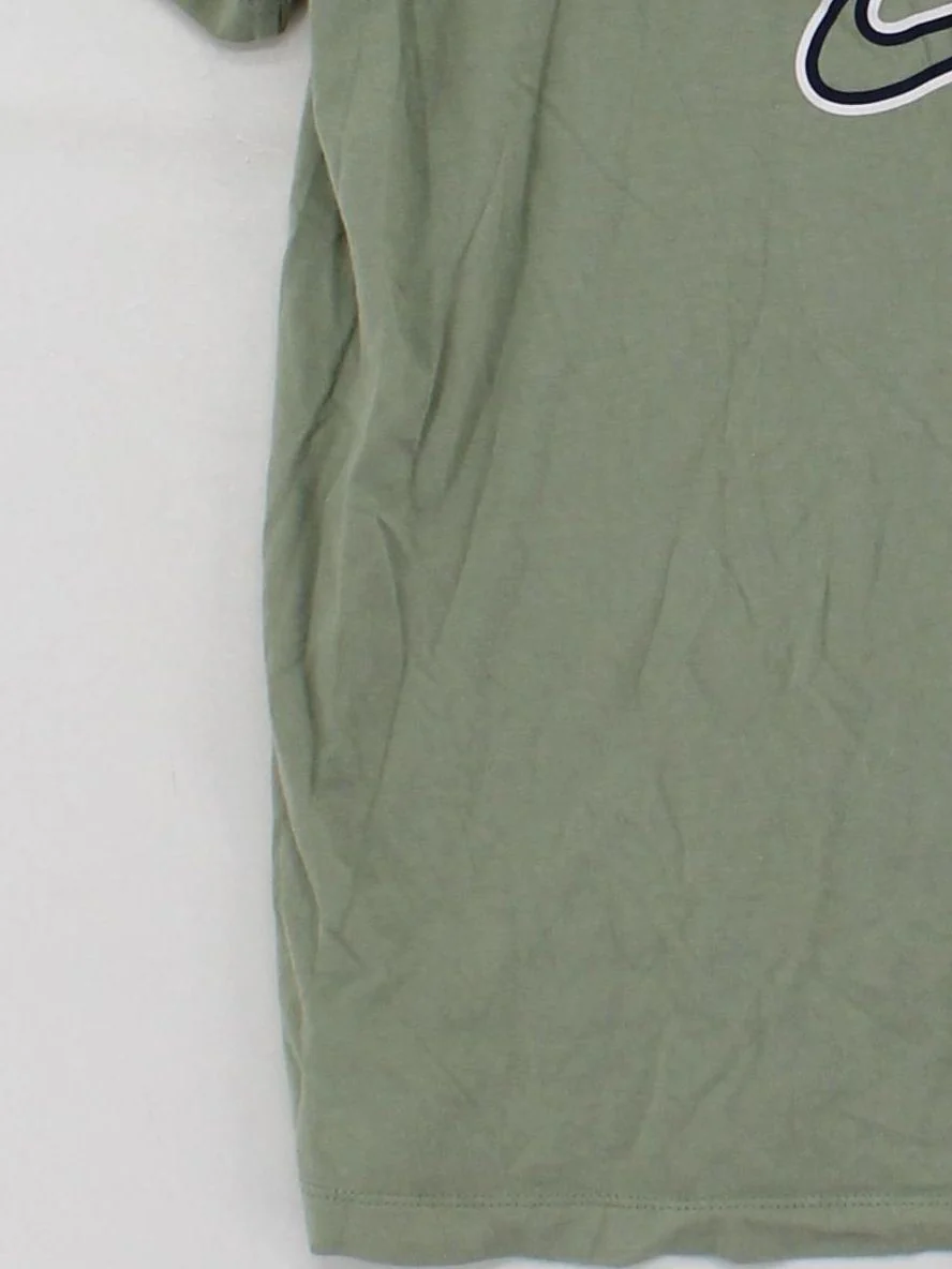 Nike Men's T-Shirt S Green Graphic 100% Cotton Basic - Image 4