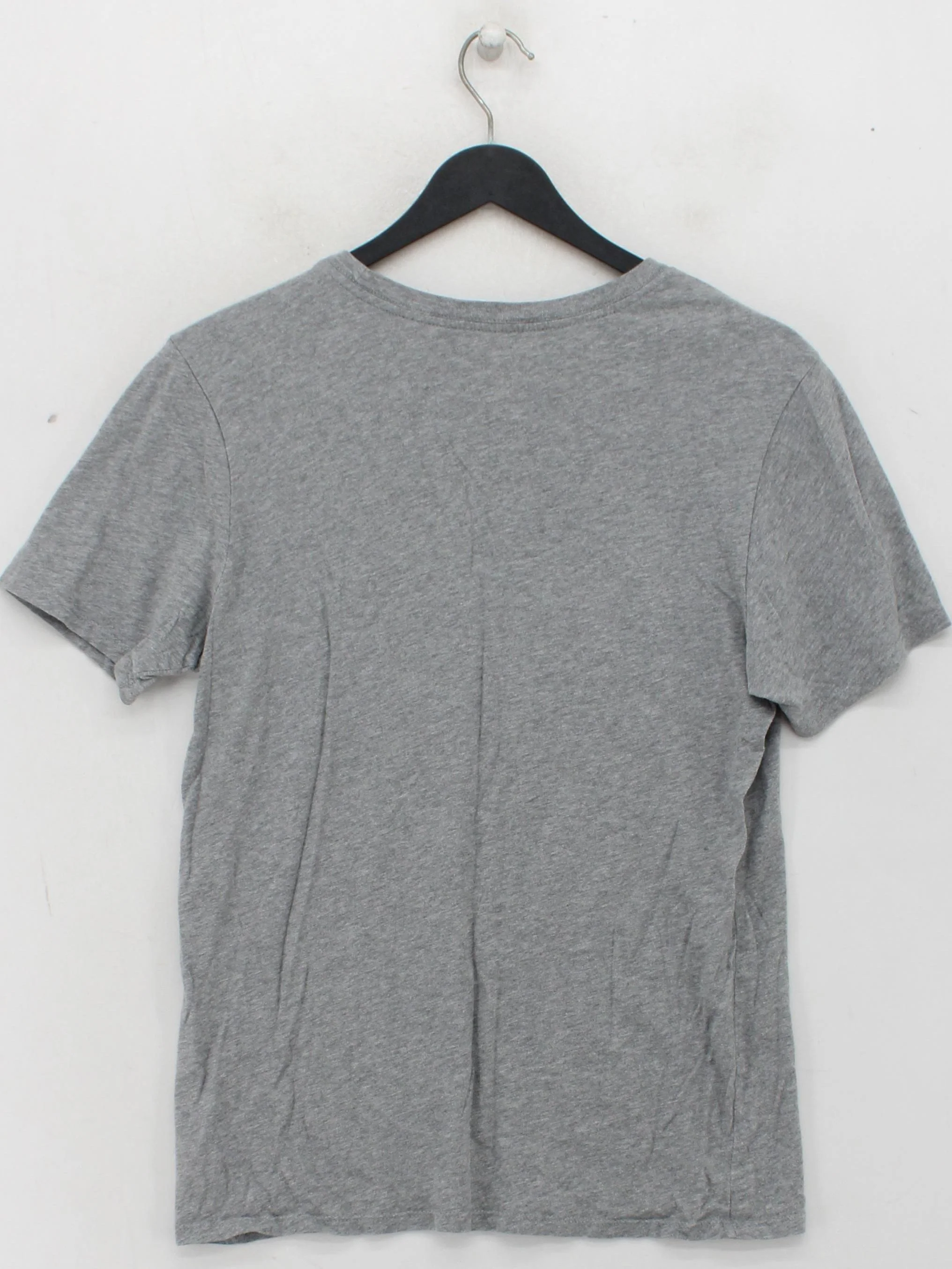 Nike Men's T-Shirt S Grey 100% Cotton Basic - Image 2