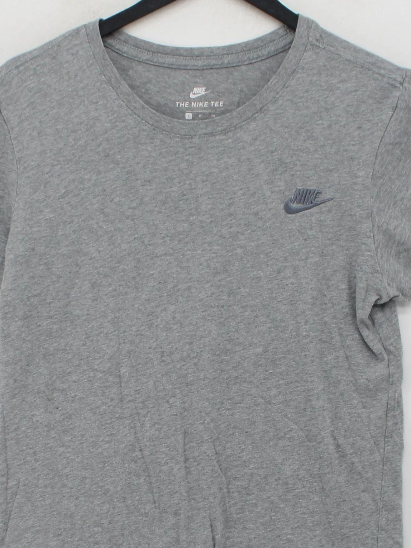 Nike Men's T-Shirt S Grey 100% Cotton Basic - Image 3