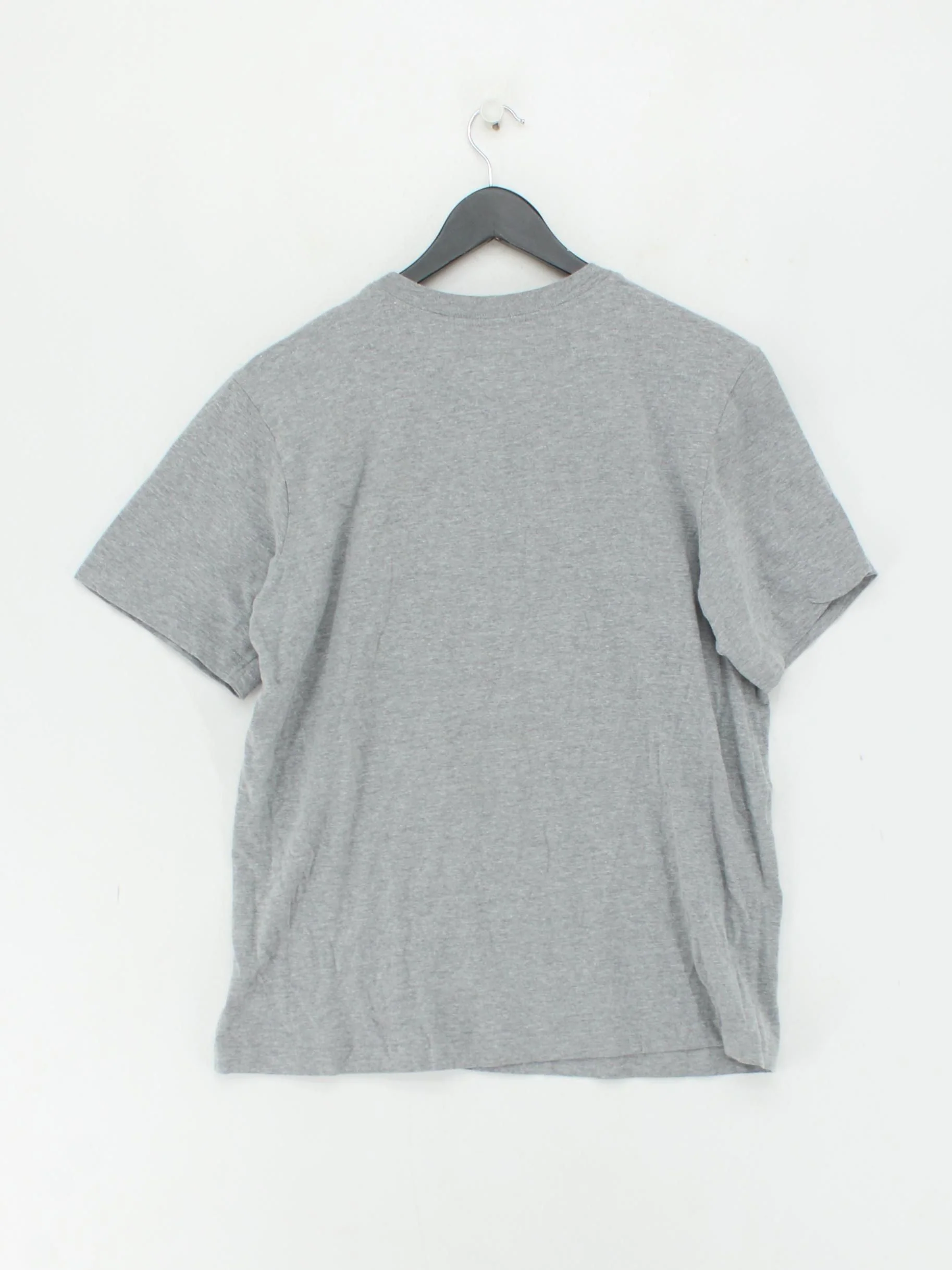 Nike Men's T-Shirt S Grey Cotton with Polyester Basic - Image 2
