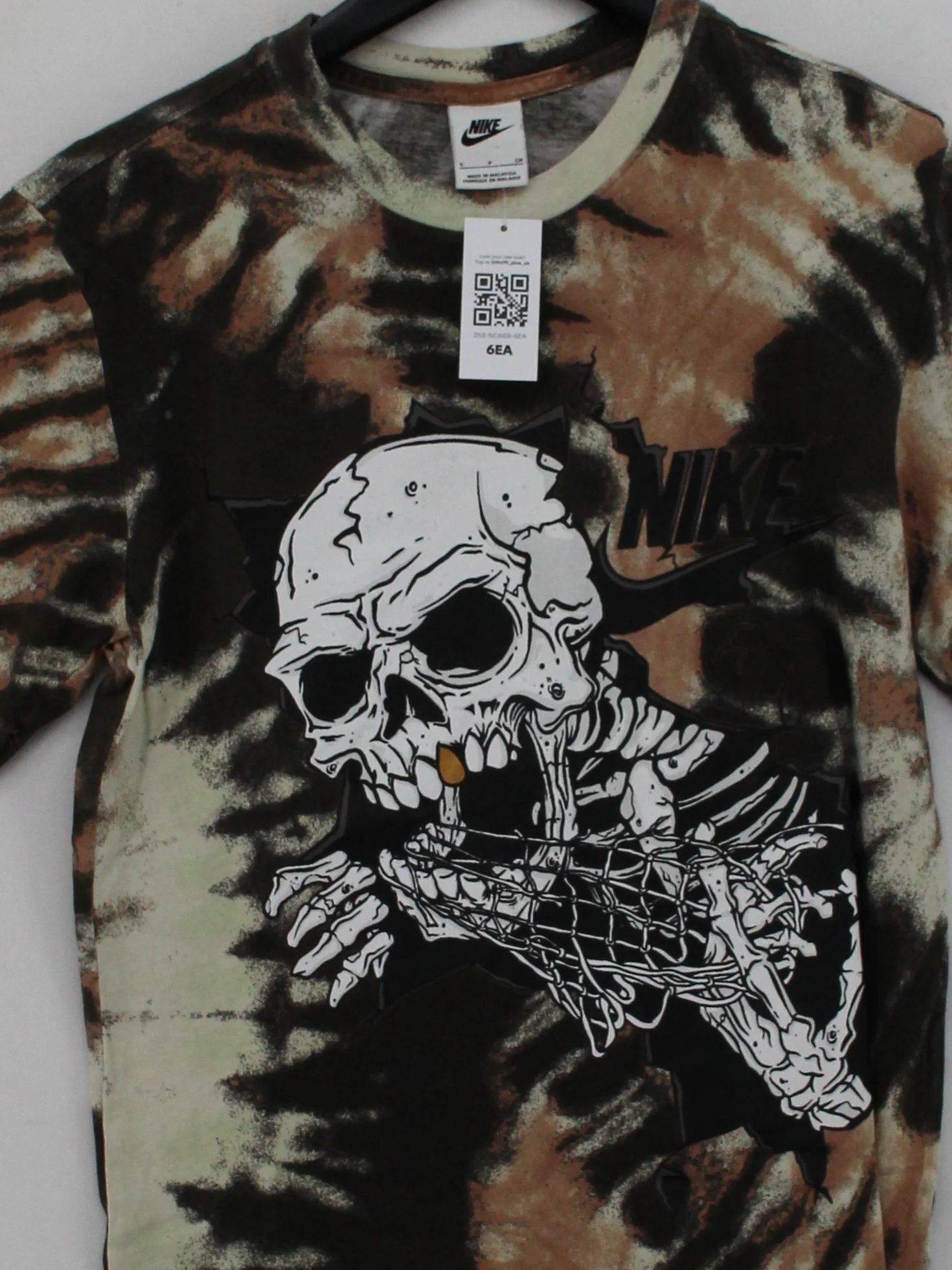 Nike Men's T-Shirt S Multi Graphic 100% Cotton Basic - Image 3