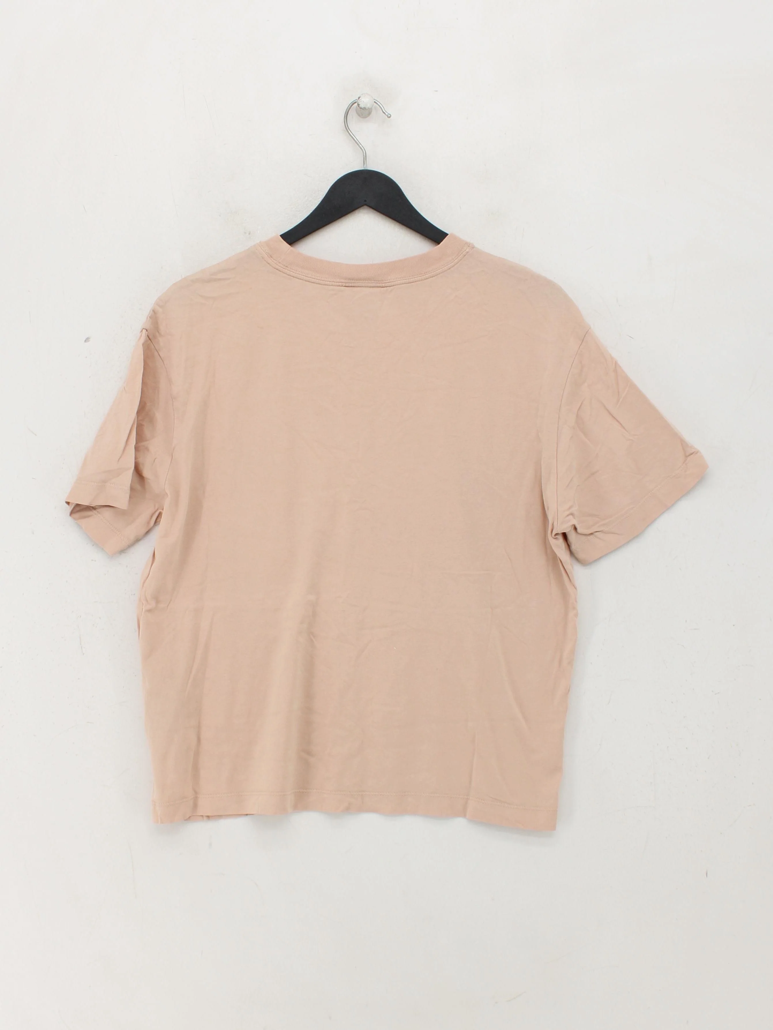 Nike Men's T-Shirt S Tan 100% Cotton Basic - Image 2