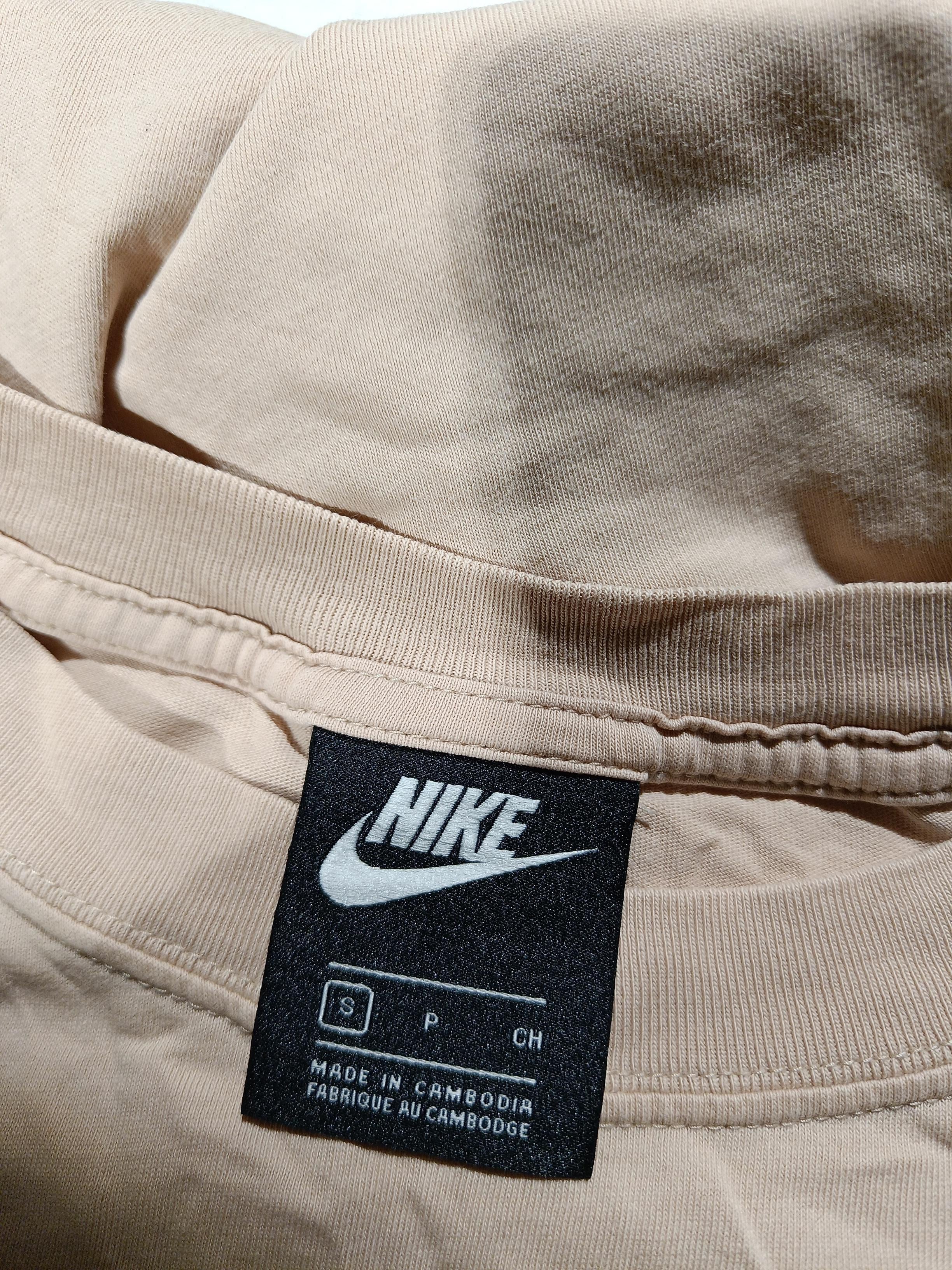 Nike Men's T-Shirt S Tan 100% Cotton Basic - Image 5
