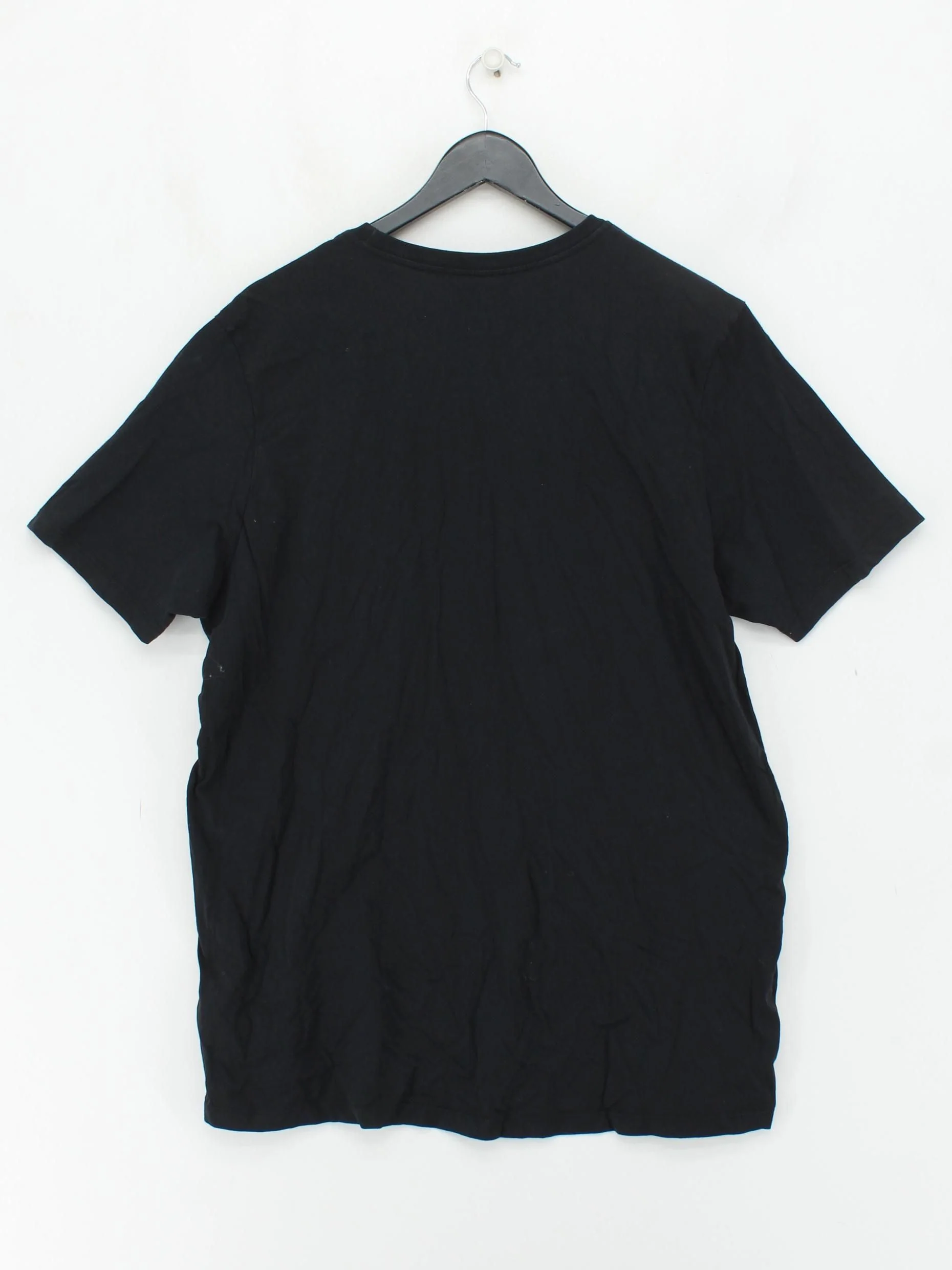 Nike Men's T-Shirt XL Black 100% Cotton Basic - Image 2