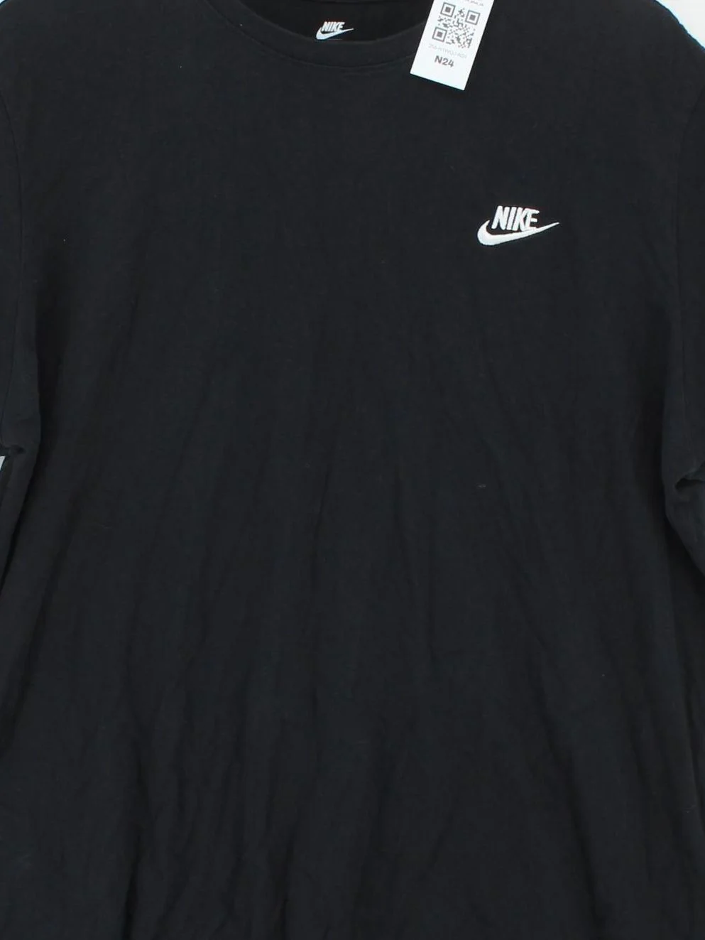 Nike Men's T-Shirt XL Black 100% Cotton Basic - Image 3