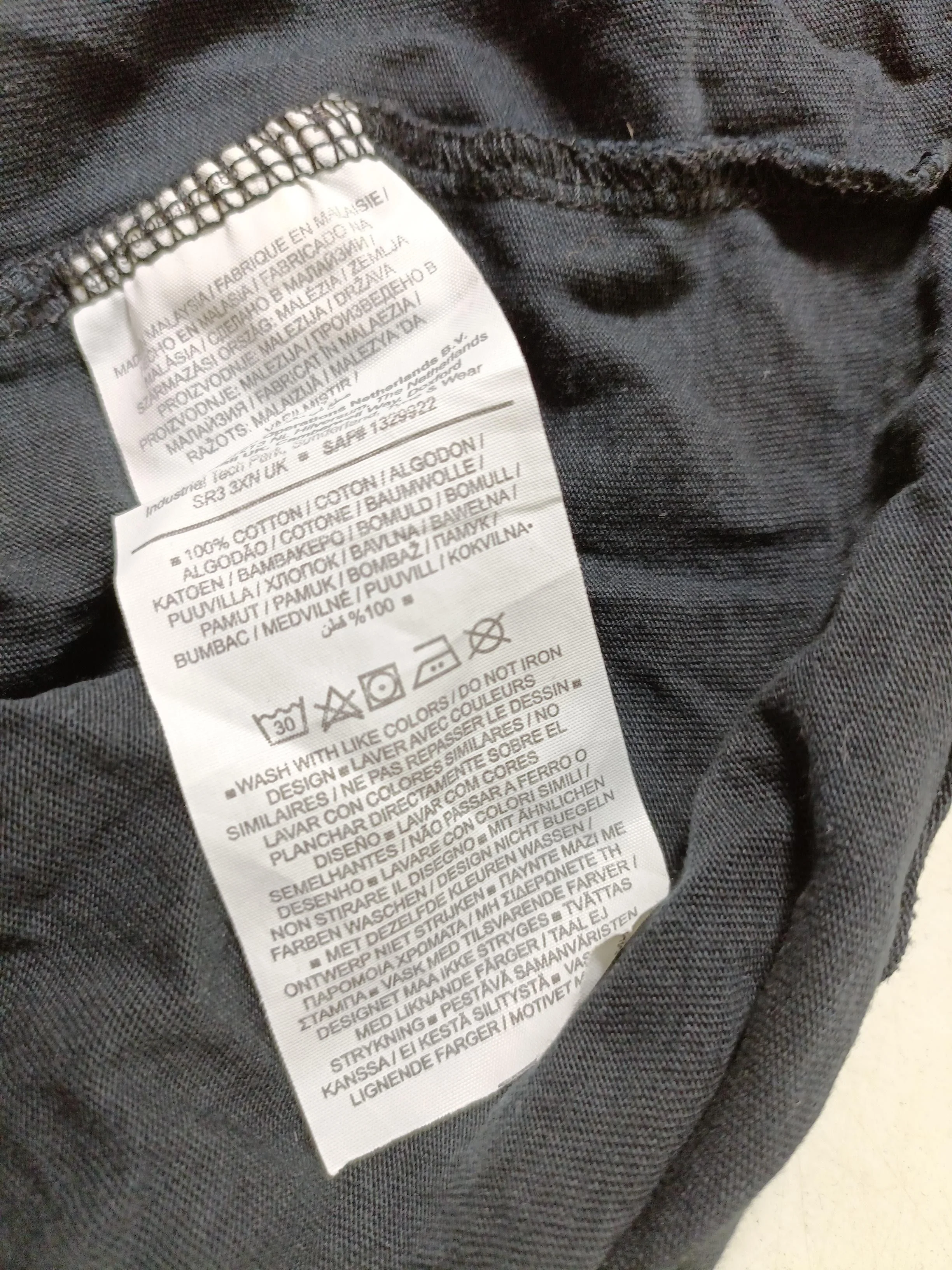 Nike Men's T-Shirt XL Black 100% Cotton Basic - Image 6