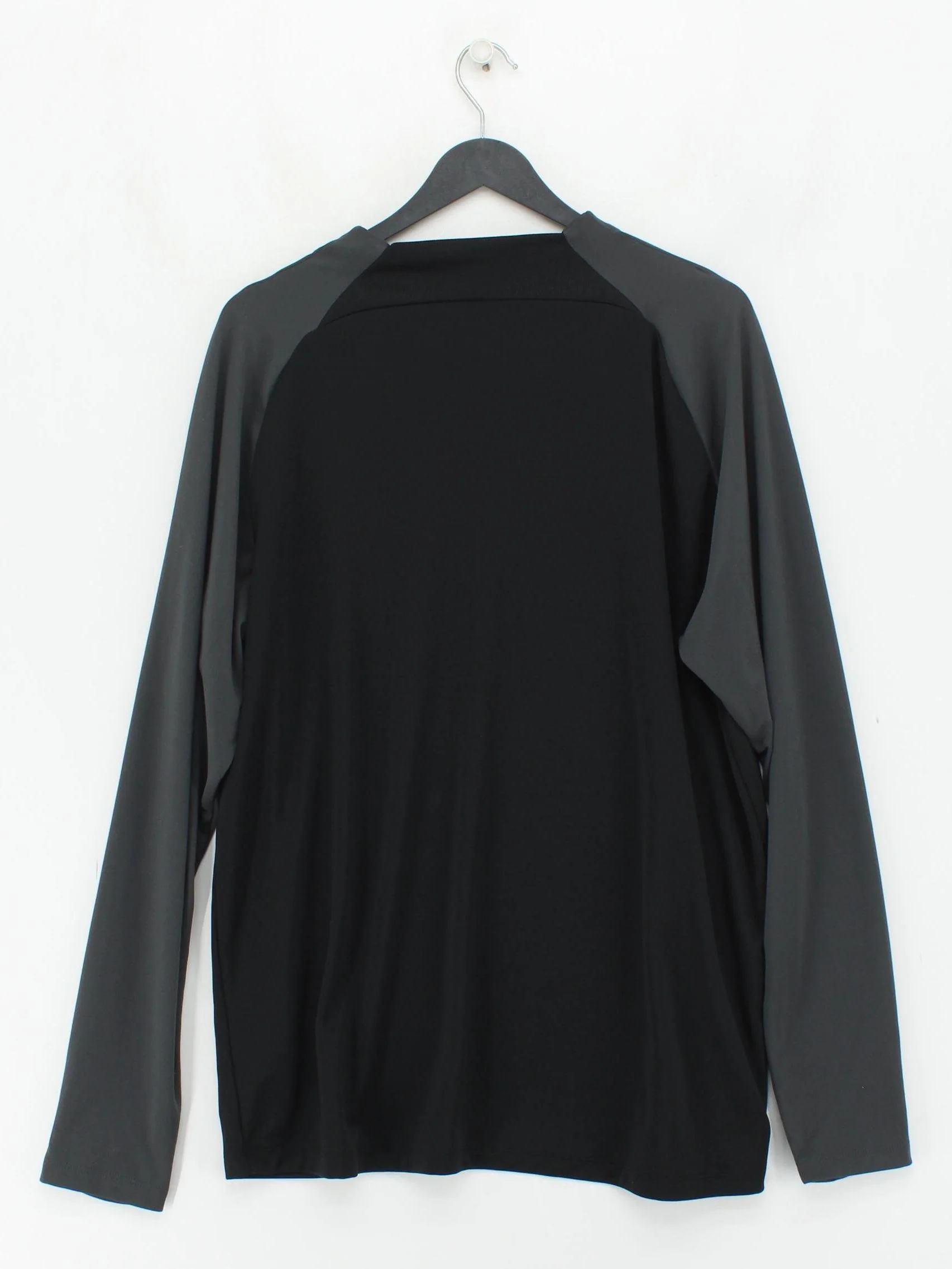 Nike Men's T-Shirt XL Black 100% Polyester Crew Neck Basic - Image 2