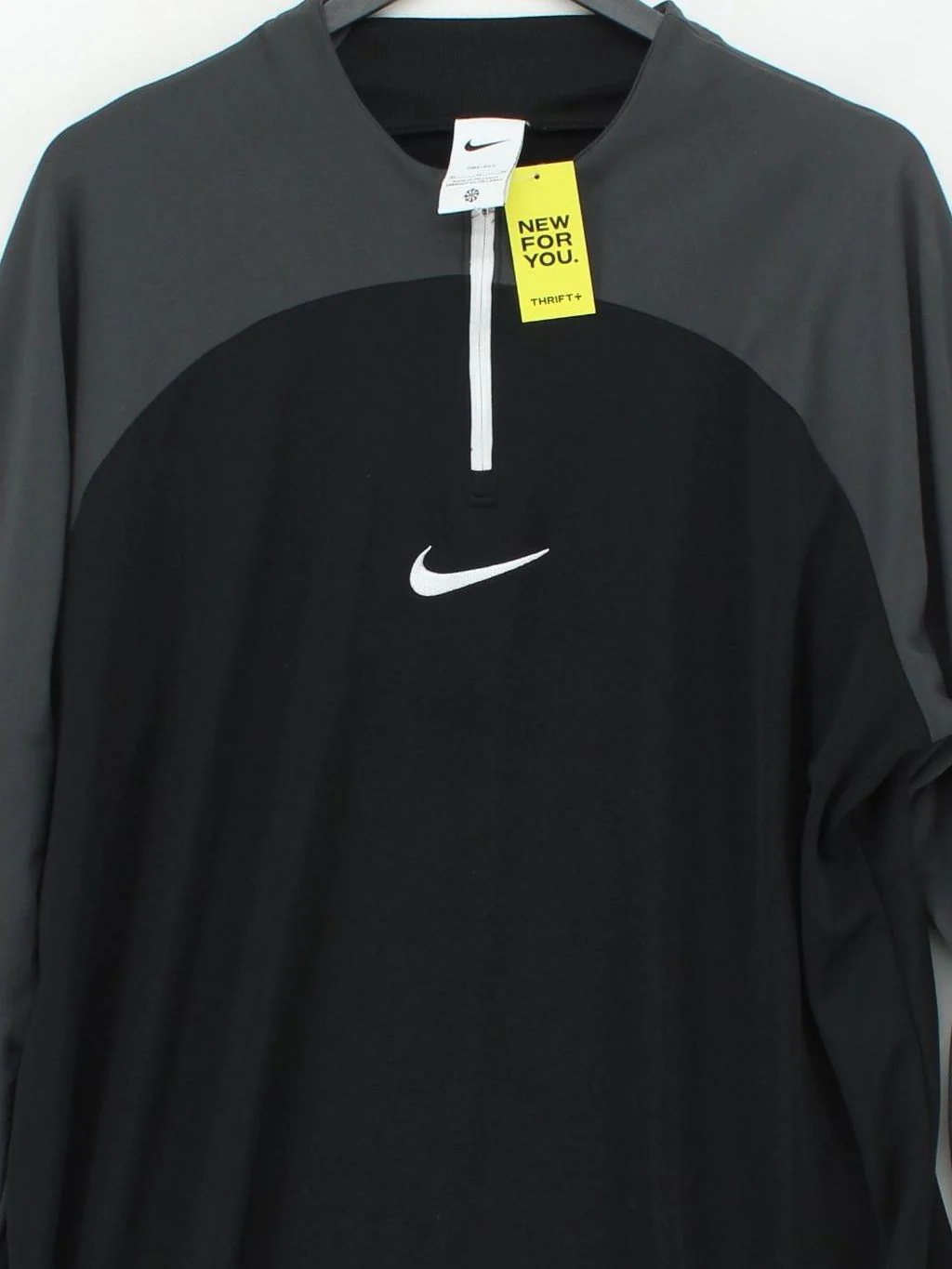 Nike Men's T-Shirt XL Black 100% Polyester Crew Neck Basic - Image 3