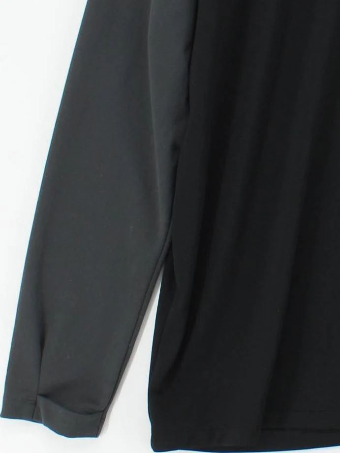 Nike Men's T-Shirt XL Black 100% Polyester Crew Neck Basic - Image 4