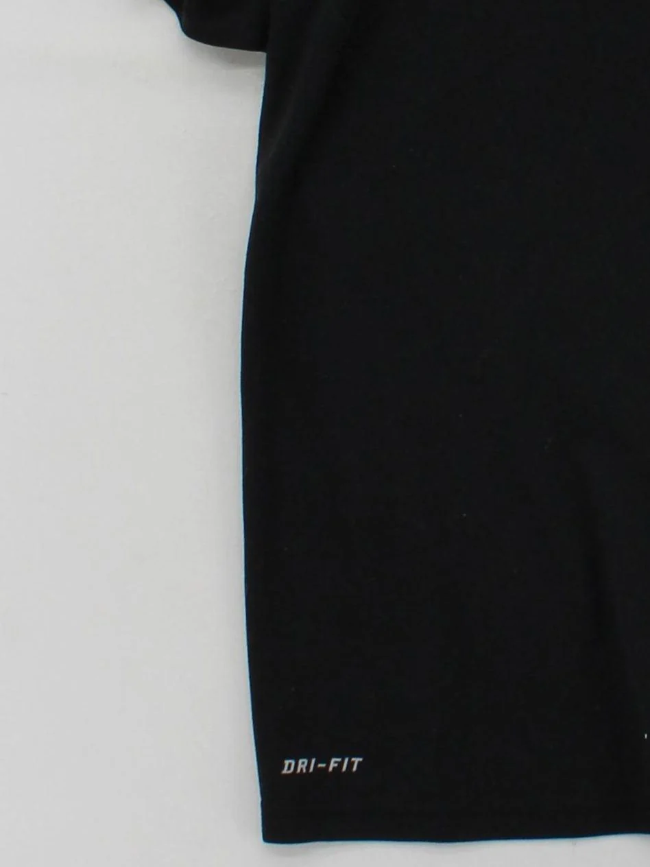 Nike Men's T-Shirt XL Black Graphic 100% Polyester Basic - Image 4