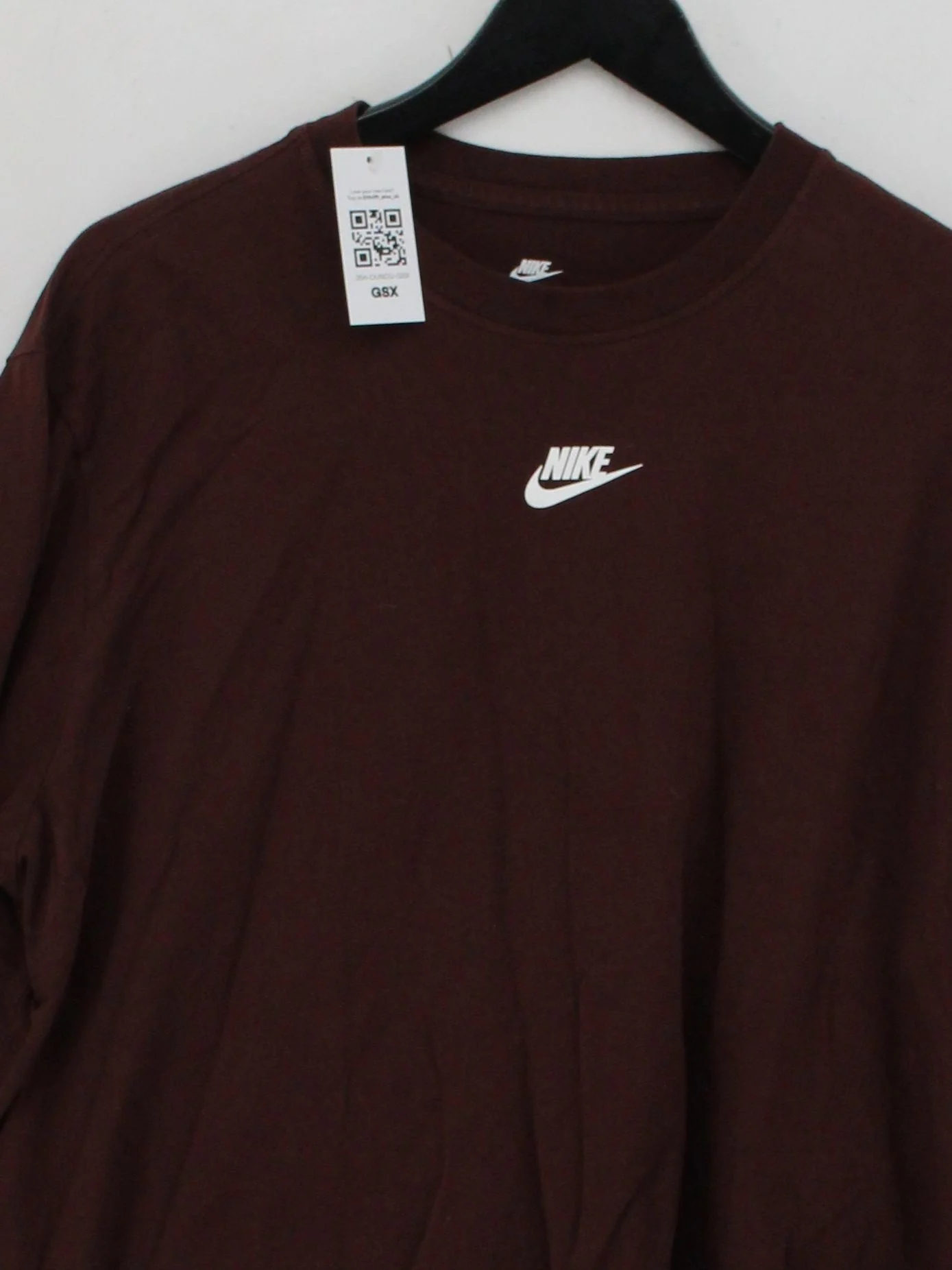 Nike Men's T-Shirt XL Brown 100% Cotton Basic - Image 3