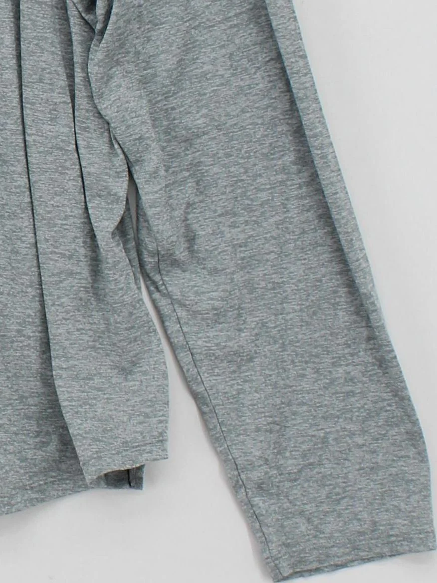 Nike Men's T-Shirt XL Grey 100% Polyester Round Neck Basic - Image 4