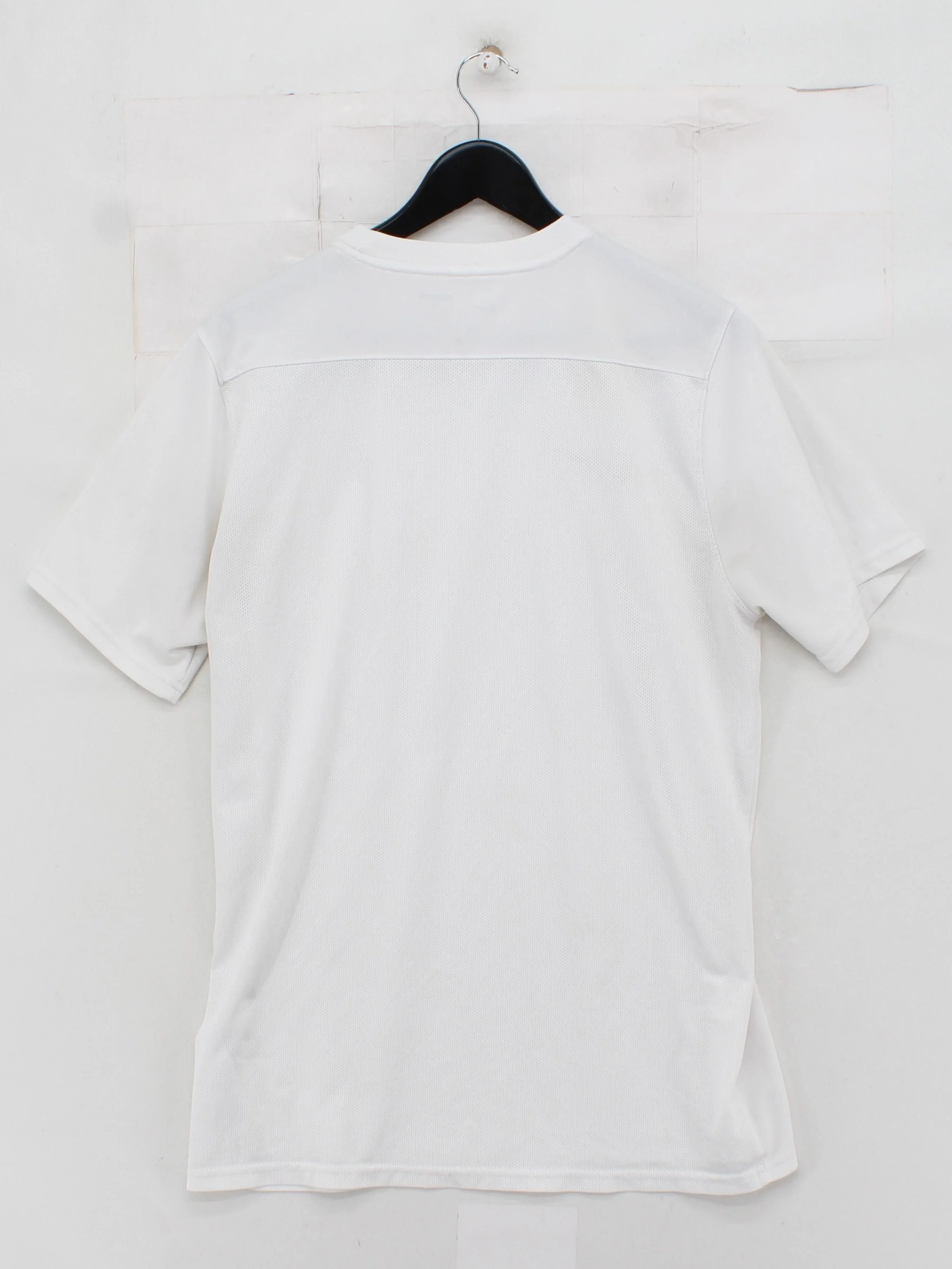 Nike Men's T-Shirt XL White 100% Polyester Round Neck Basic - Image 2