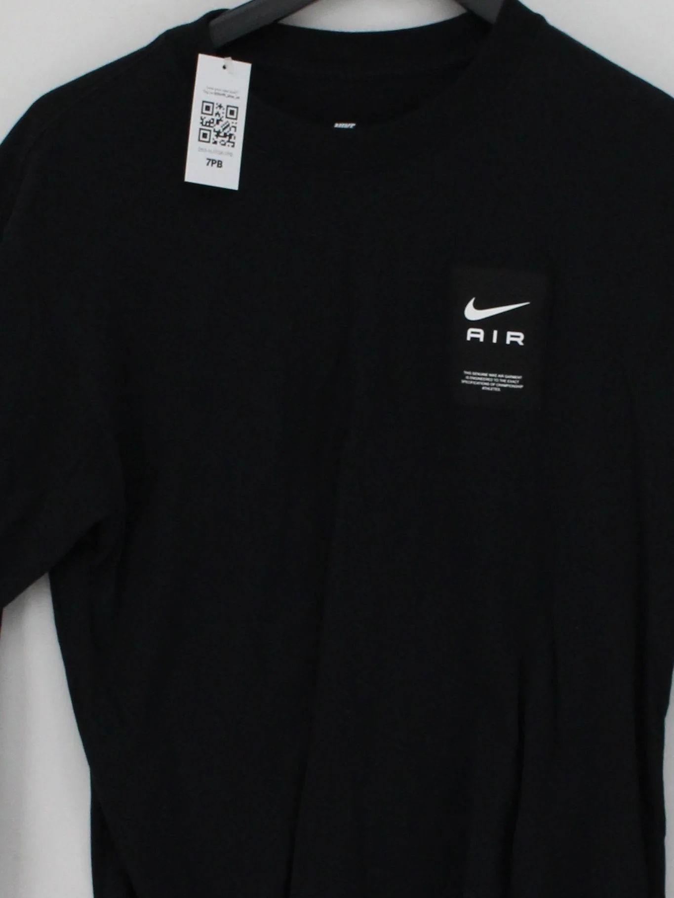 Nike Men's T-Shirt XS Black 100% Cotton Basic - Image 3
