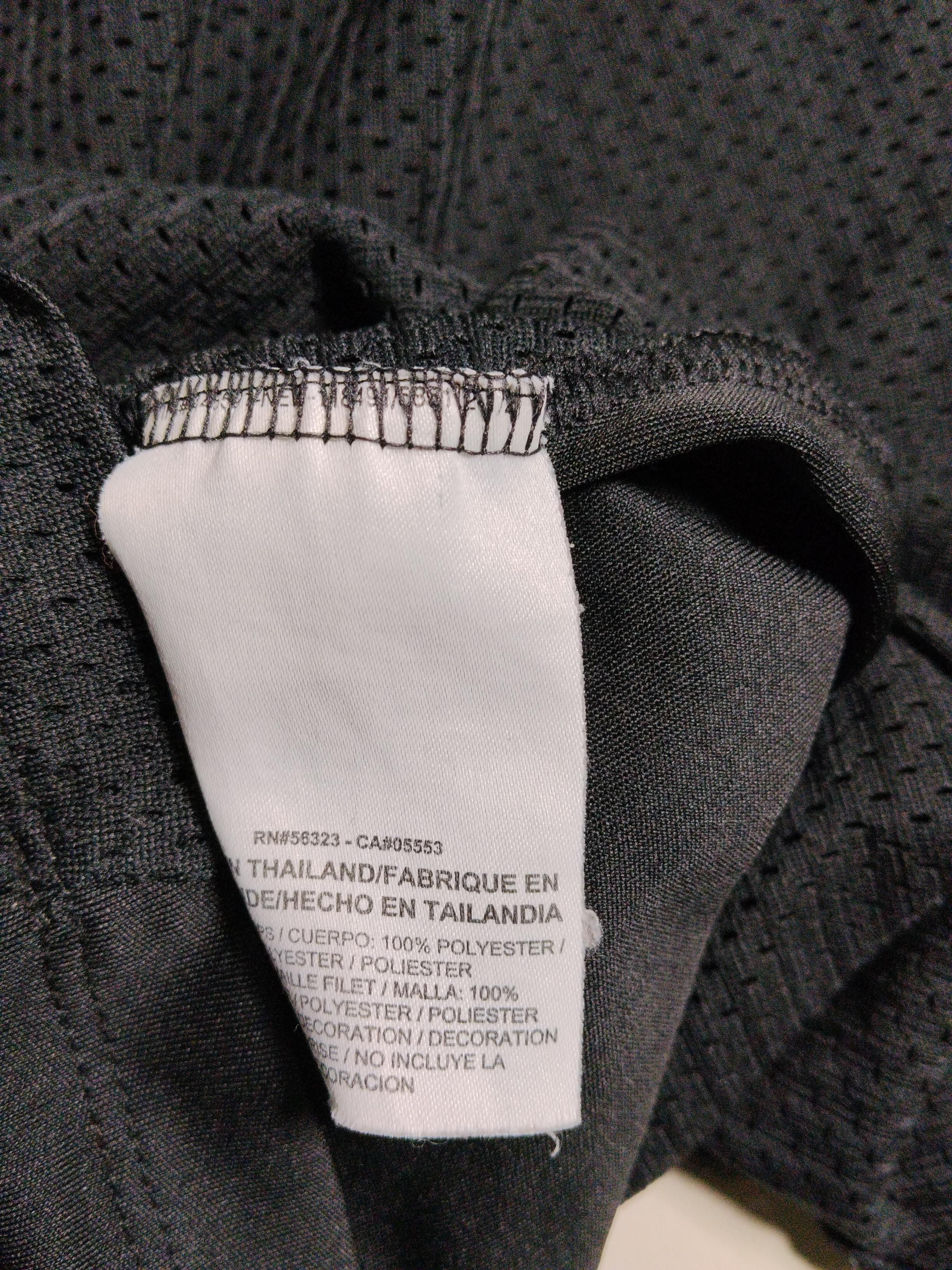 Nike Men's T-Shirt XS Black 100% Polyester Round Neck Basic - Image 6