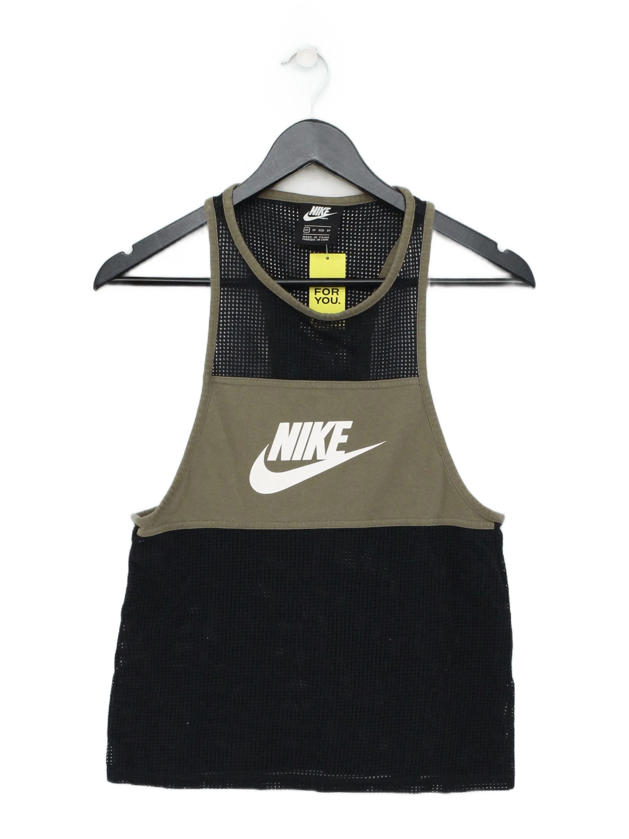 Nike Men's T-Shirt XS Multi 100% Other Sleeveless Round Neck Basic