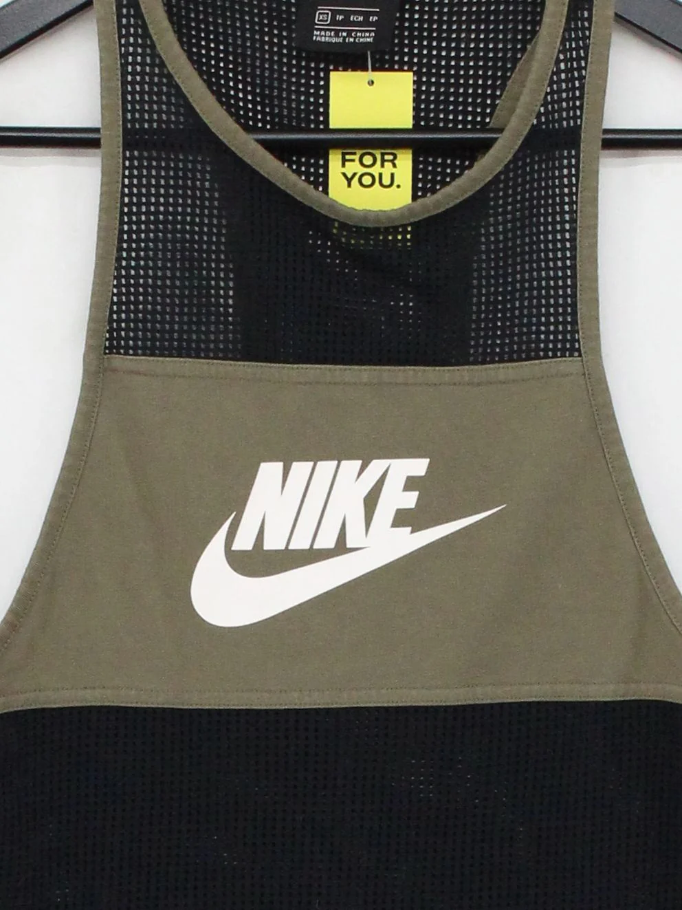 Nike Men's T-Shirt XS Multi 100% Other Sleeveless Round Neck Basic - Image 3