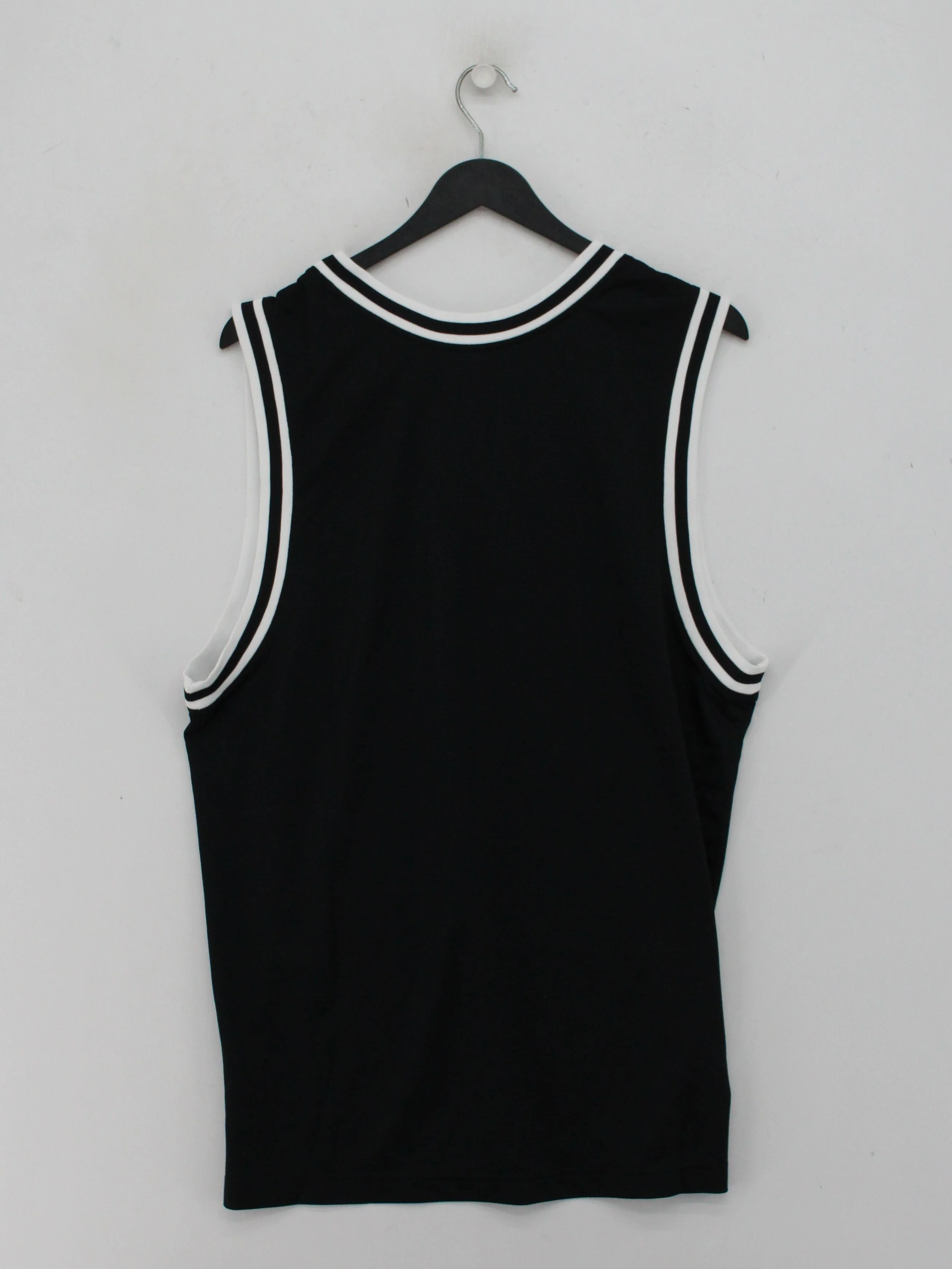 Nike Men's T-Shirt XXL Black 100% Polyester Sleeveless V-Neck Basic - Image 2