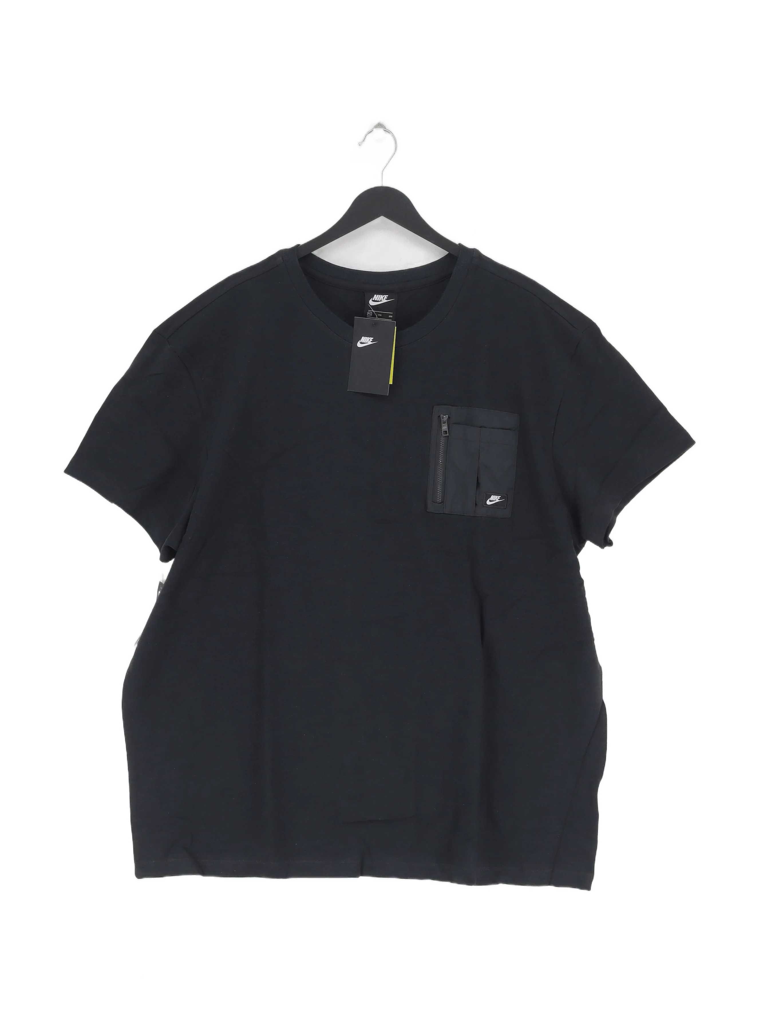 Nike Men's T-Shirt XXL Black Cotton with Polyester Basic New with tags