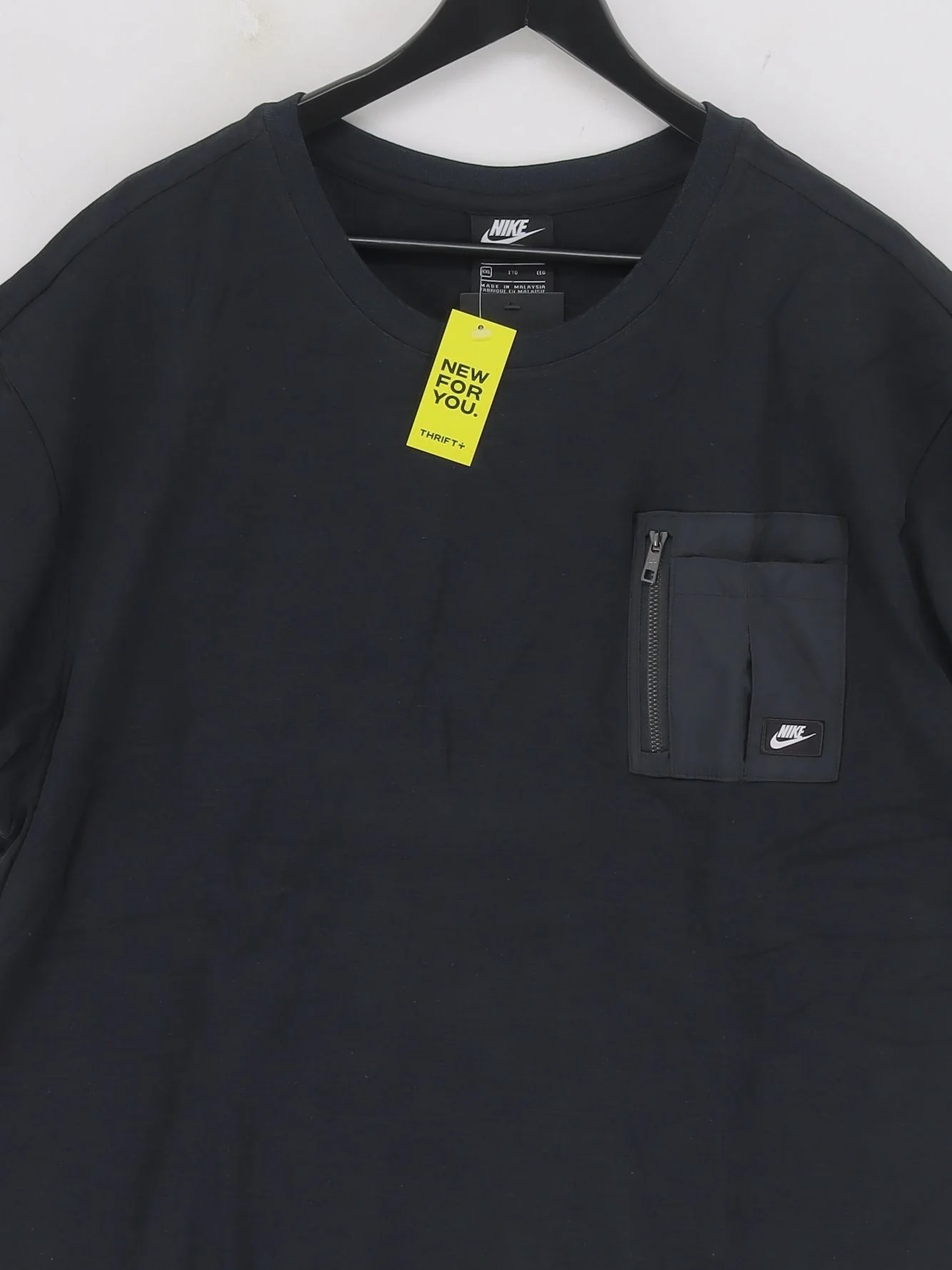 Nike Men's T-Shirt XXL Black Cotton with Polyester Basic New with tags - Image 3