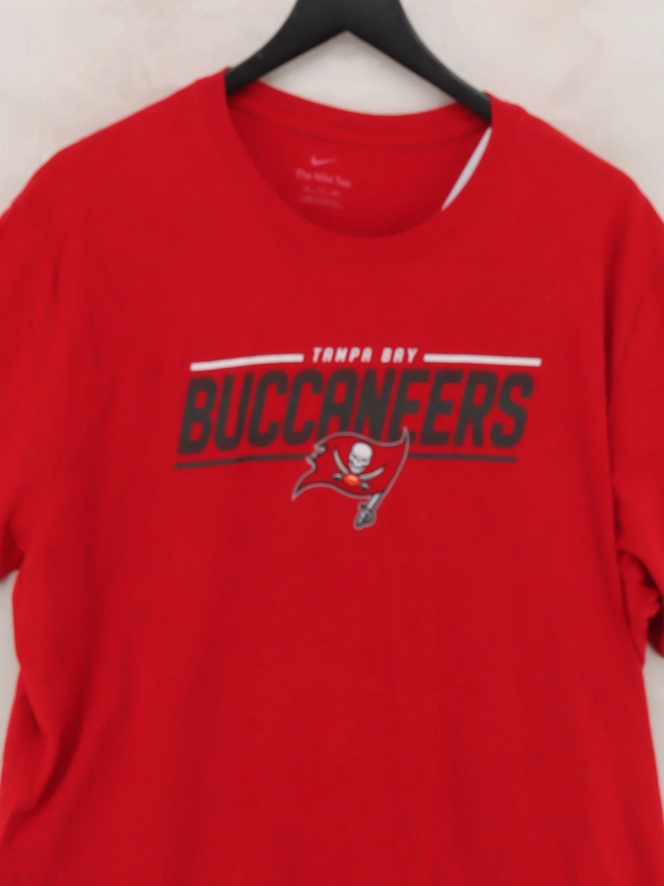 Nike Men's T-Shirt XXL Red Graphic 100% Cotton Basic - Image 3