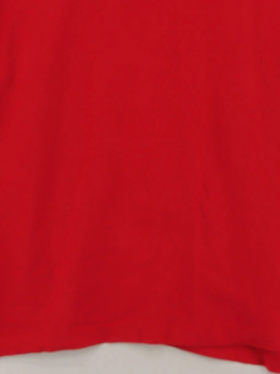 Nike Men's T-Shirt XXL Red Graphic 100% Cotton Basic - Image 4
