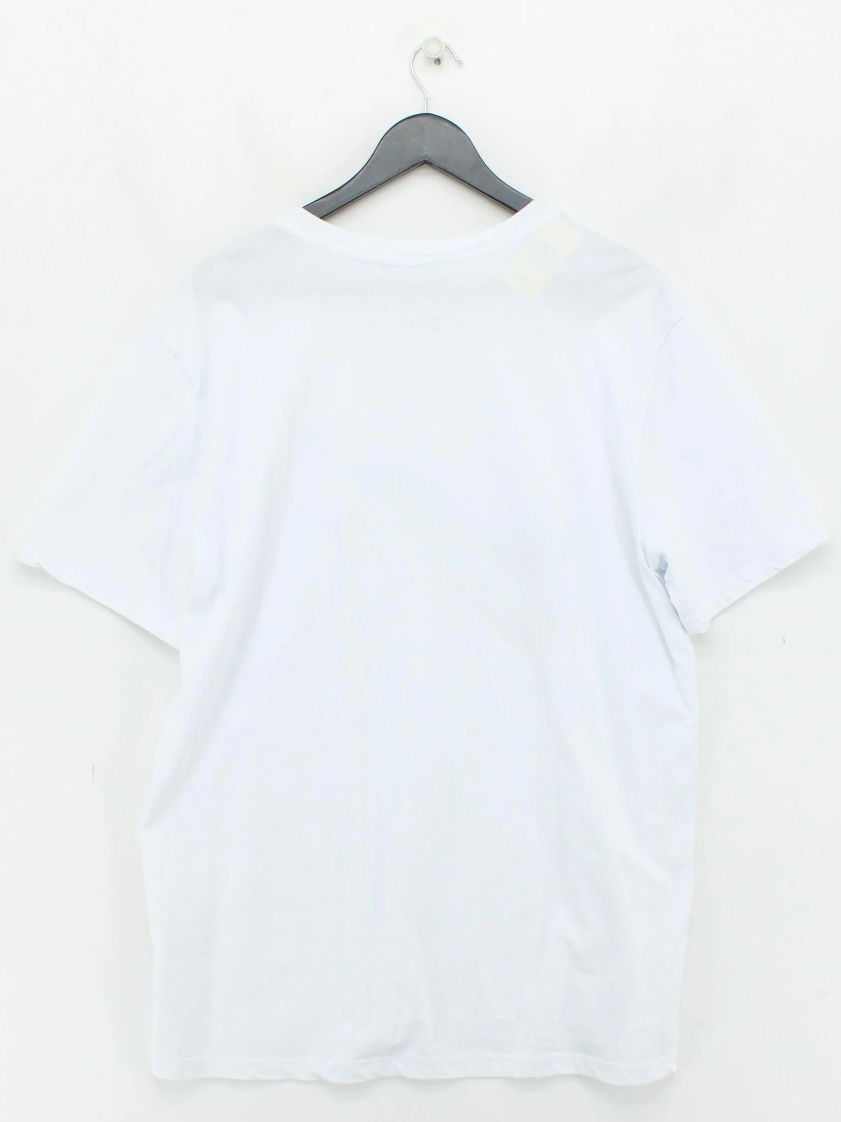 Nike Men's T-Shirt XXL White Graphic Polyester with Cotton, Viscose Basic - Image 2