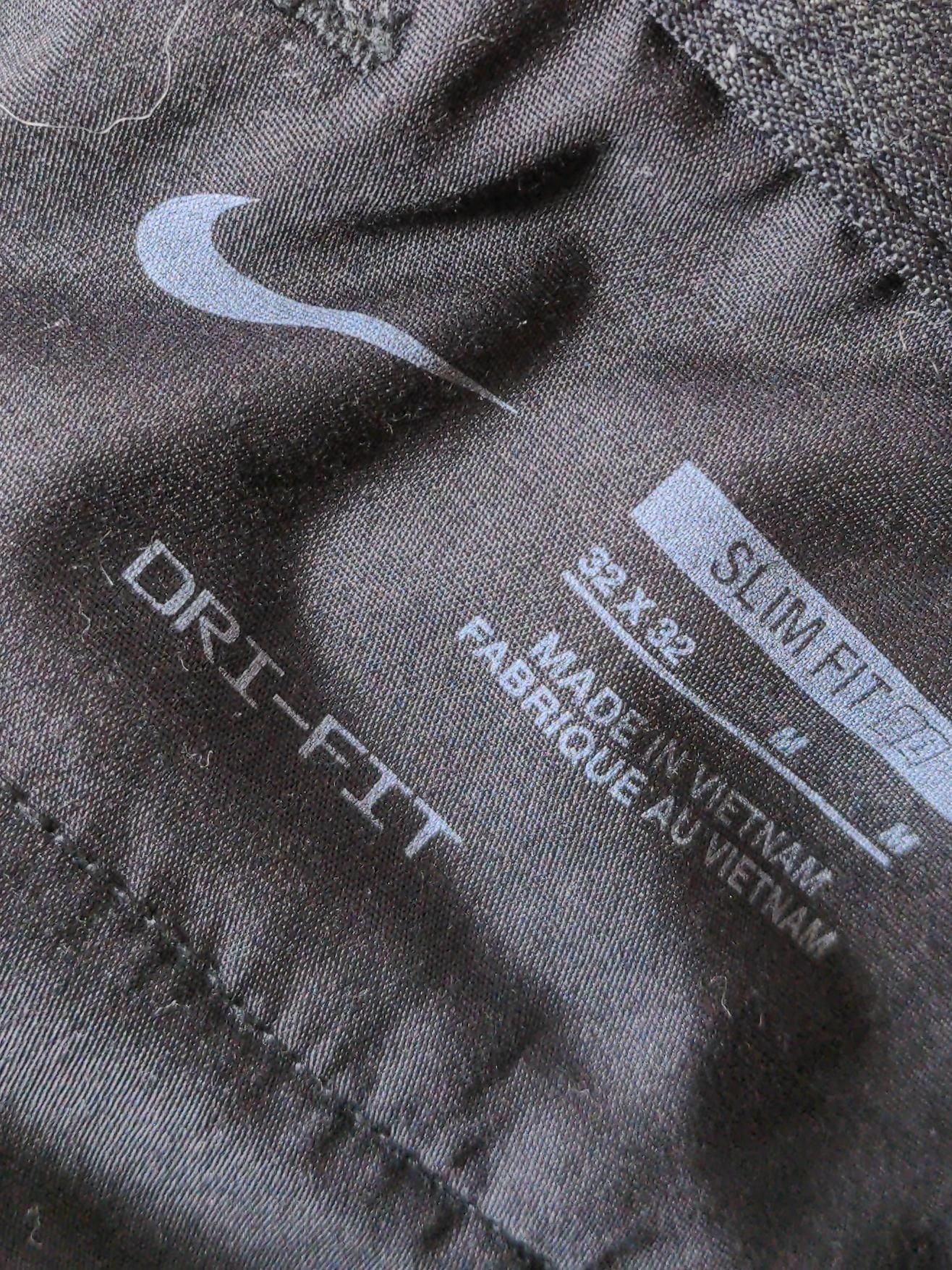 Nike Men's Trousers W 32 in Black Cotton with Polyester, Elastane Chino - Image 7