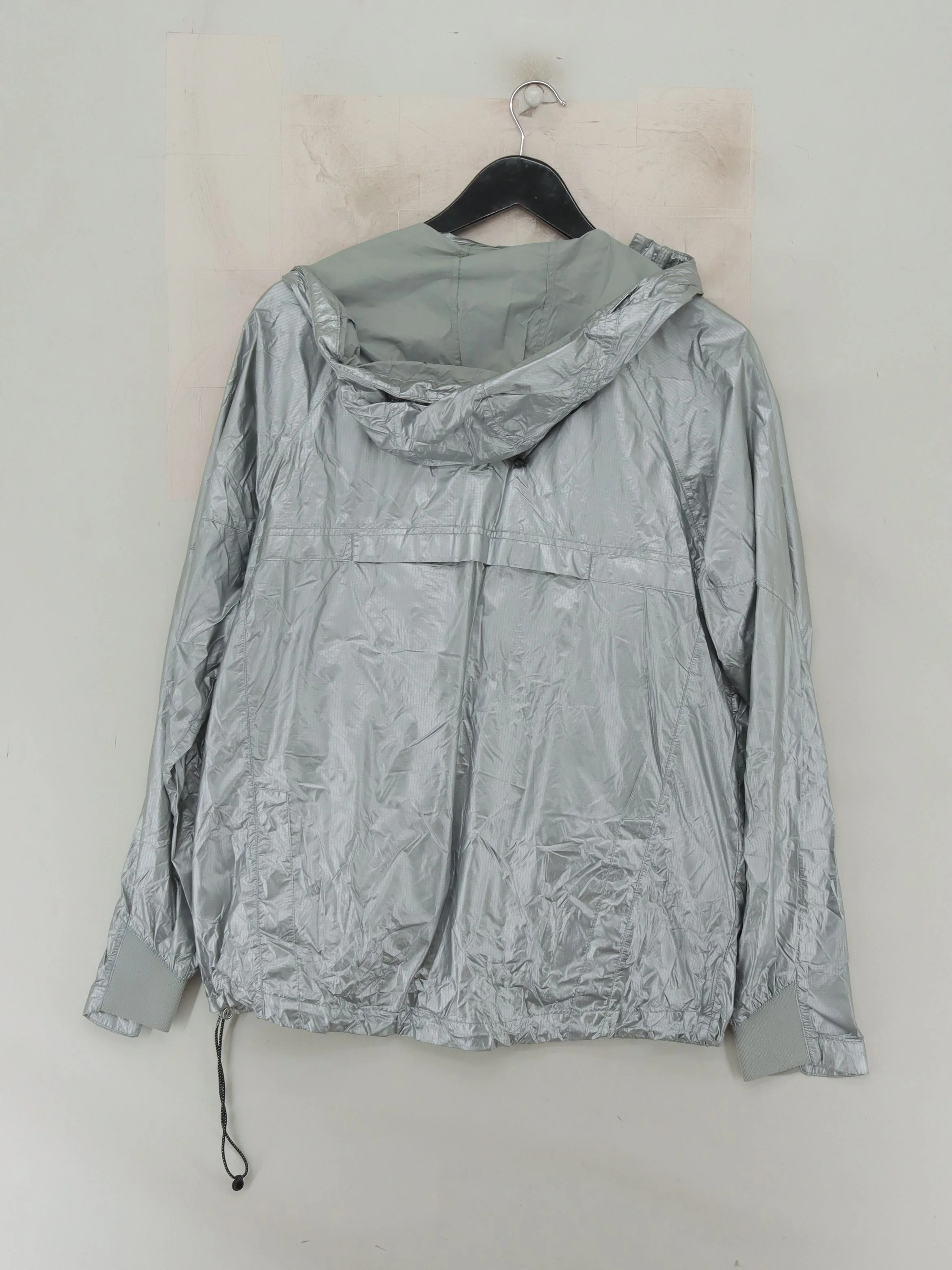 Nike Rain Coat jacket silver - Image 2