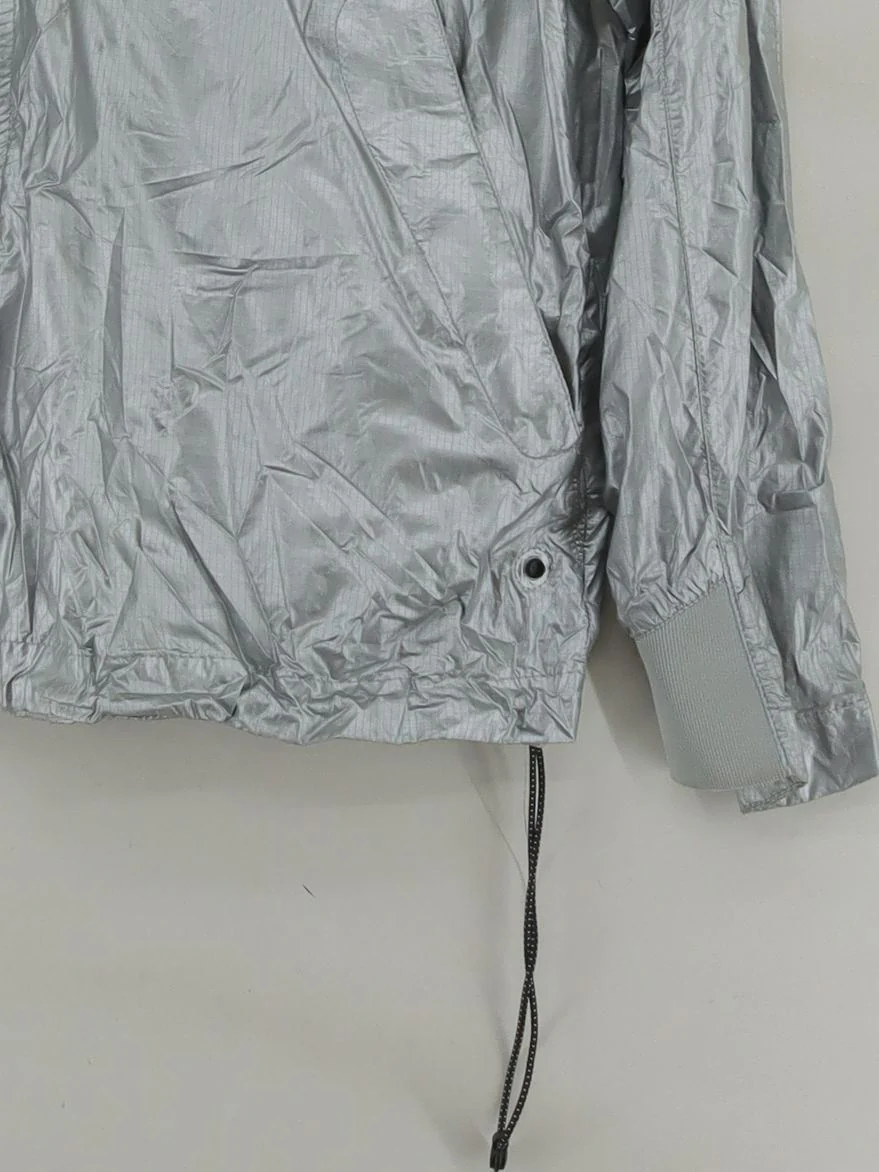 Nike Rain Coat jacket silver - Image 4