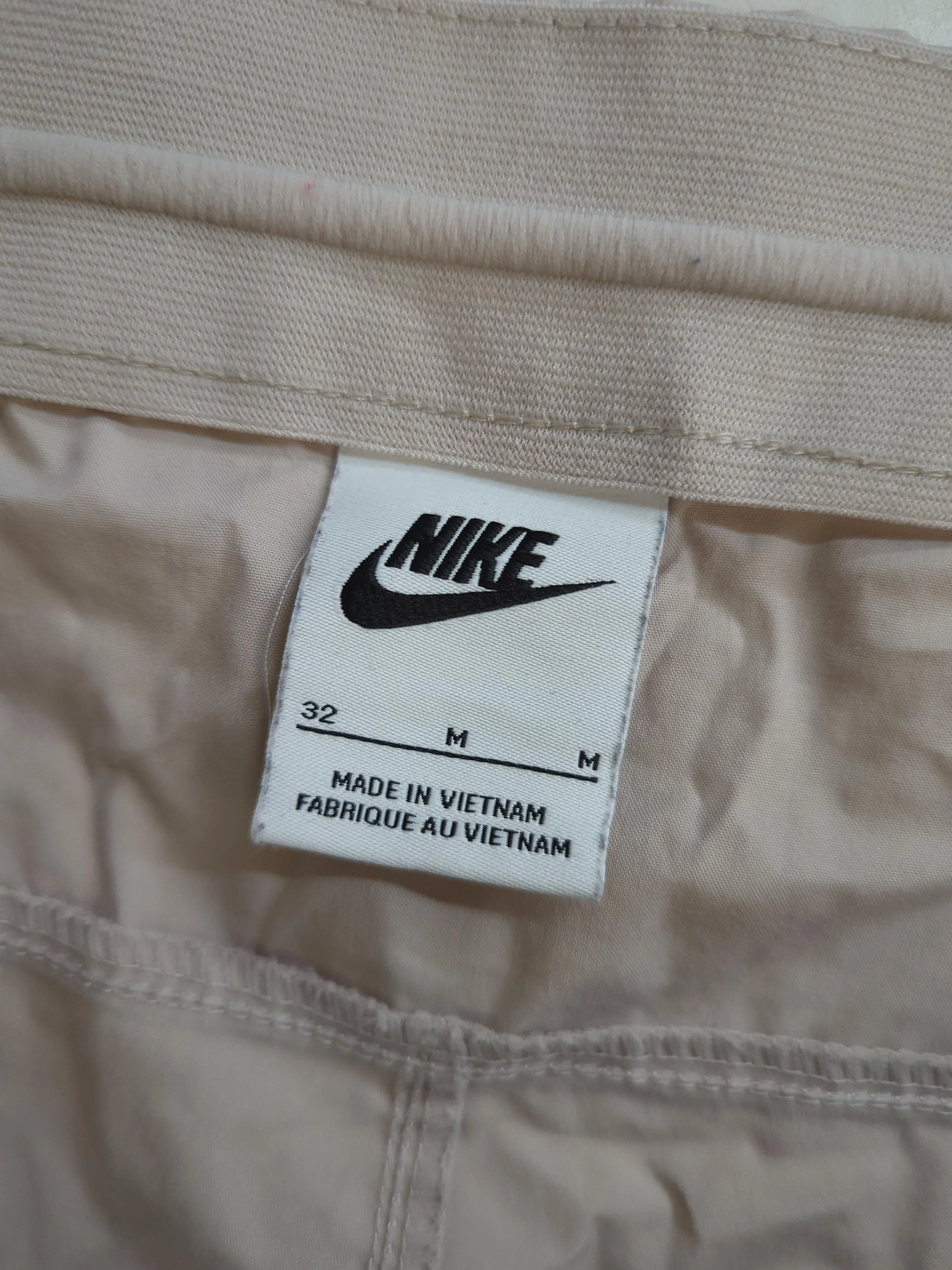 Nike Track Pants trousers cream - Image 5