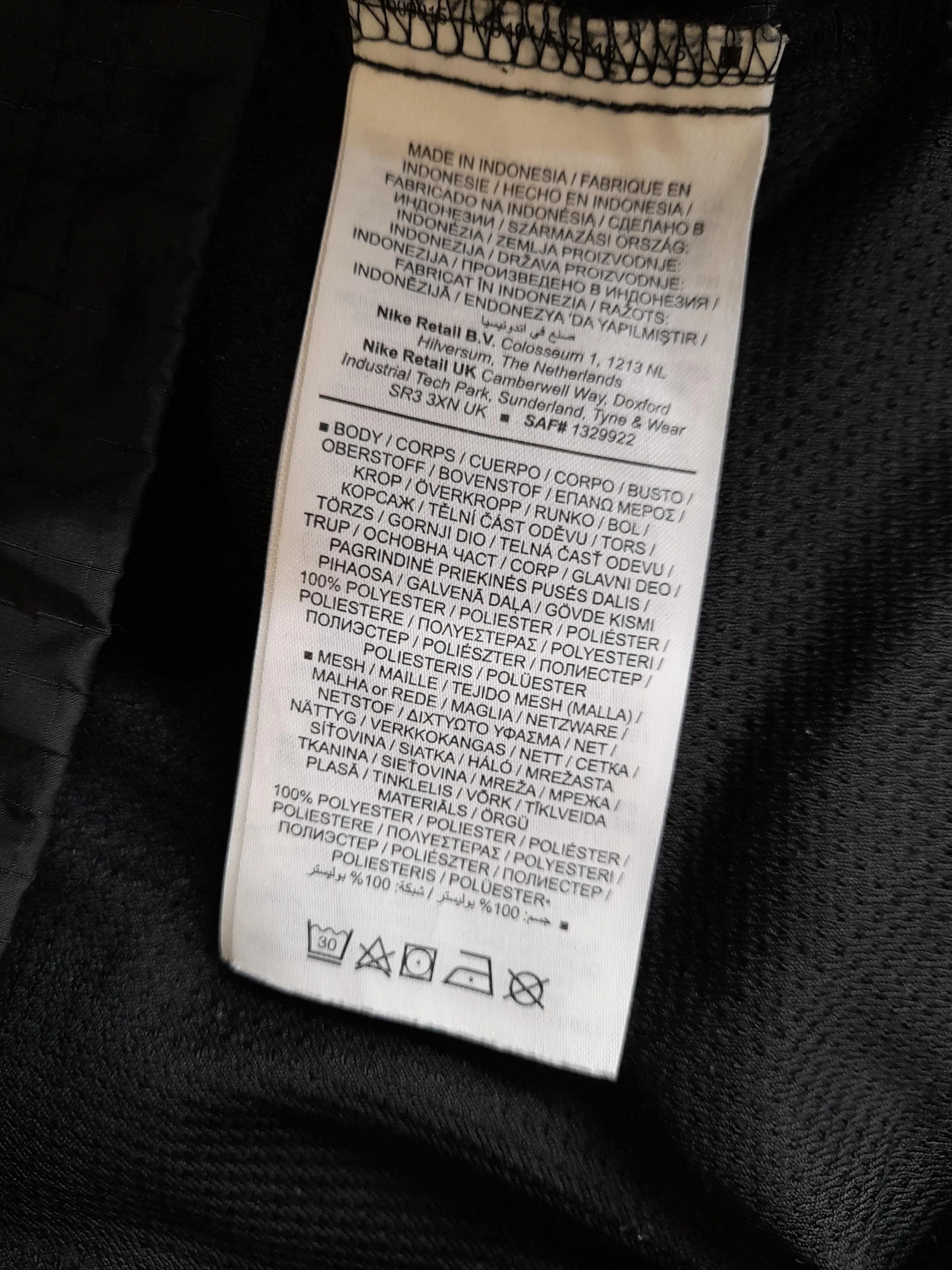 Nike Windbreaker jacket black - Image 6