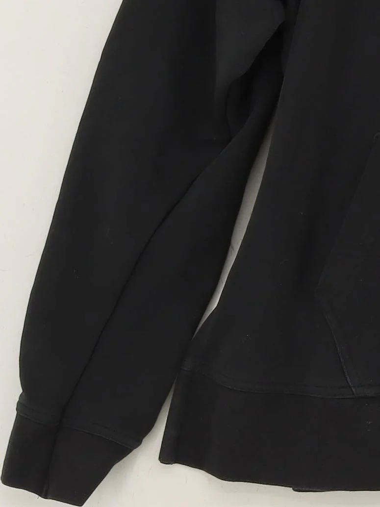 Nike Women's Hoodie L Black Cotton with Polyester Pullover - Image 4