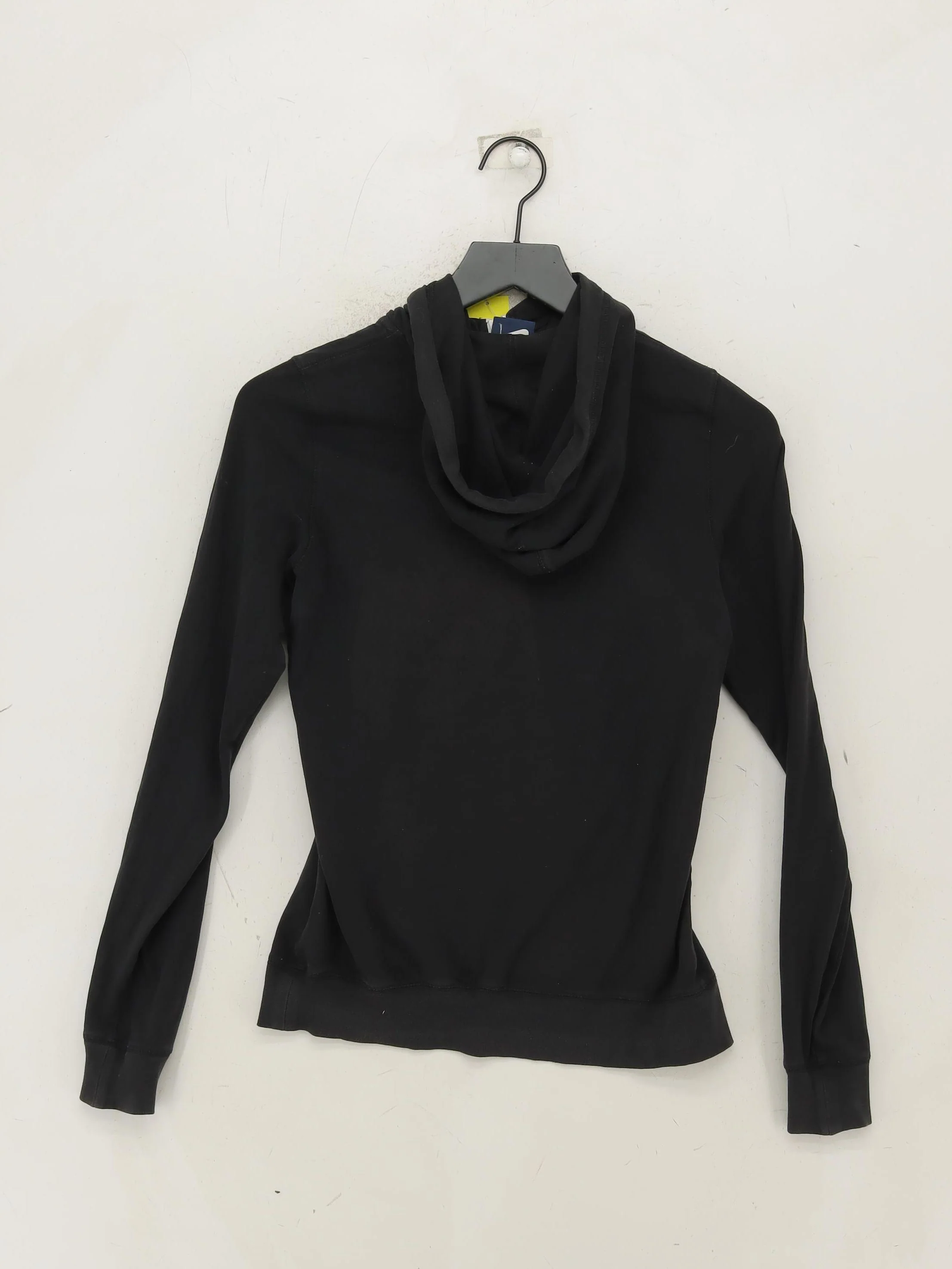 Nike Women's Hoodie M Black Cotton with Elastane Pullover - Image 2
