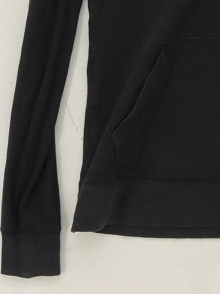 Nike Women's Hoodie M Black Cotton with Elastane Pullover - Image 4