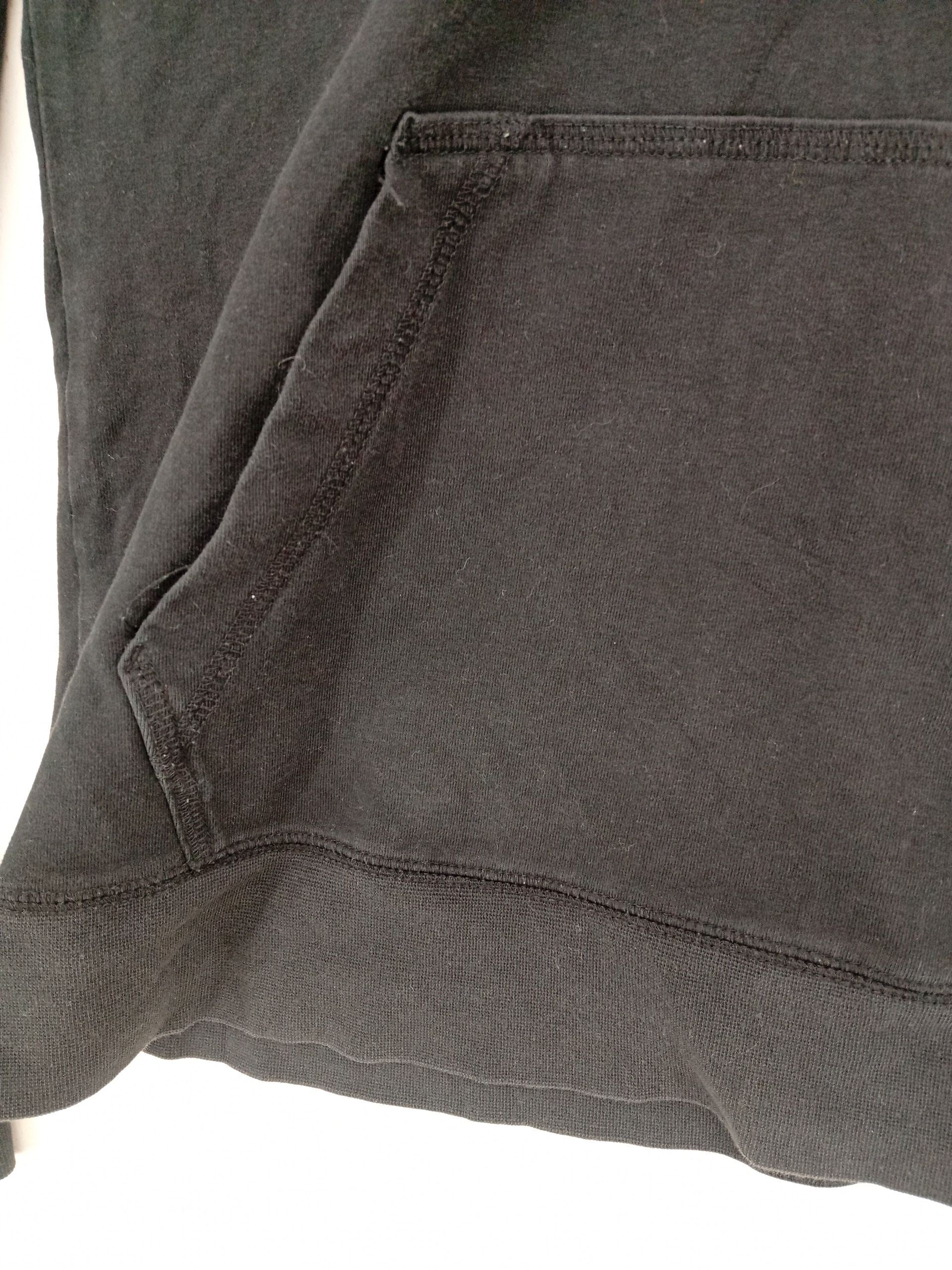 Nike Women's Hoodie M Black Cotton with Elastane Pullover - Image 5